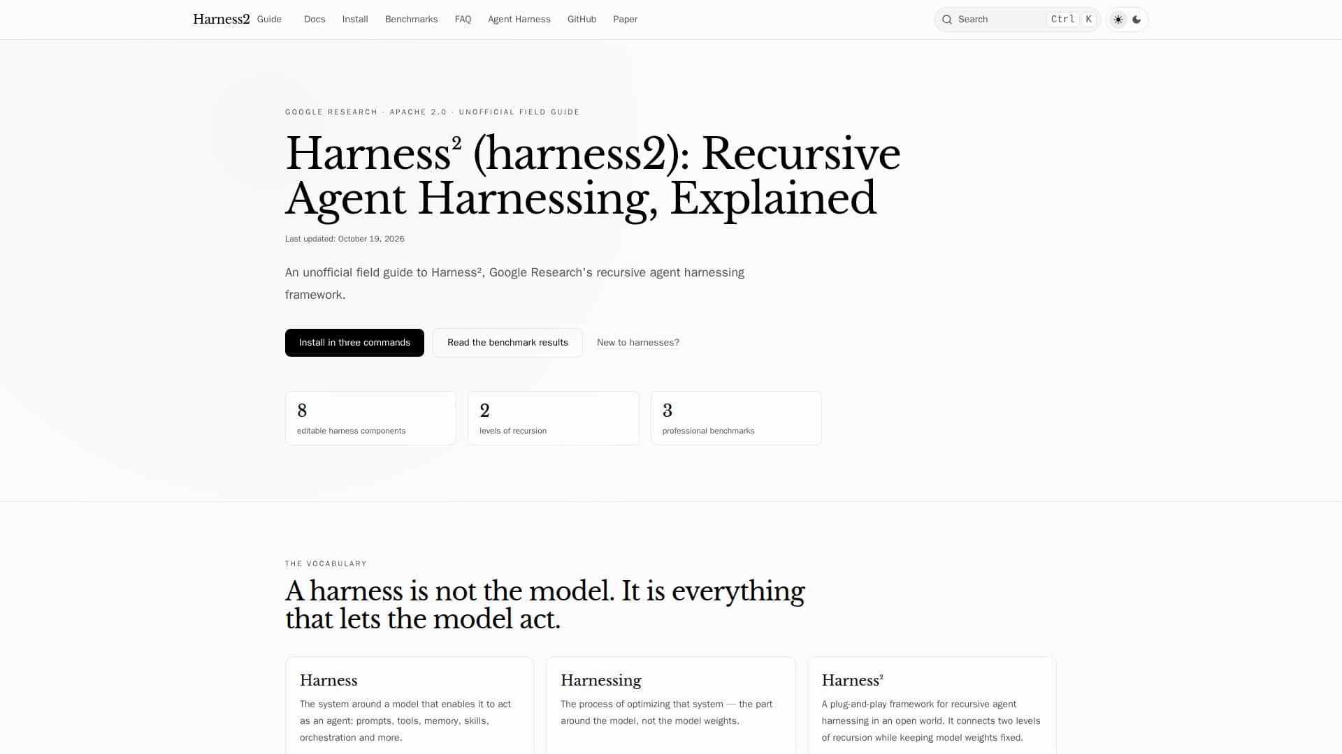 لقطة شاشة لـ Harness2