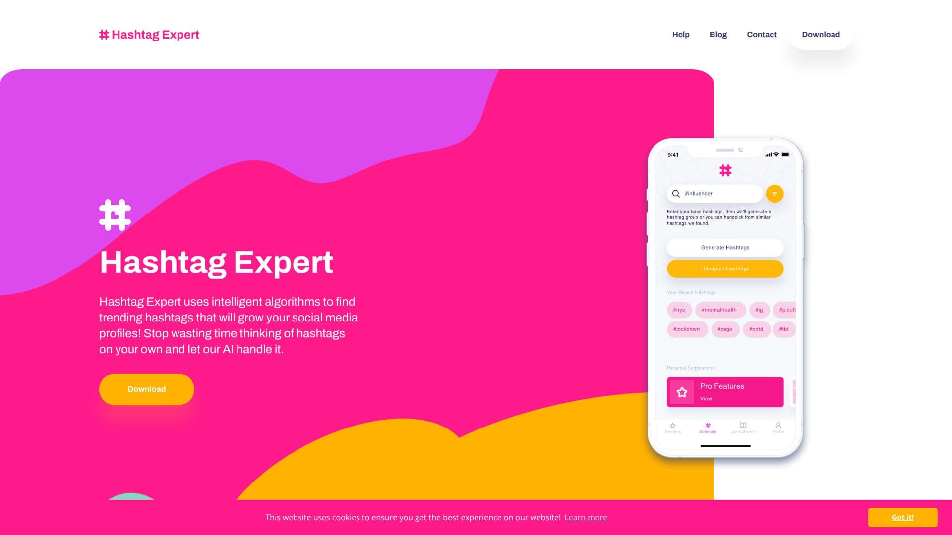 Hashtag Expert 스크린샷
