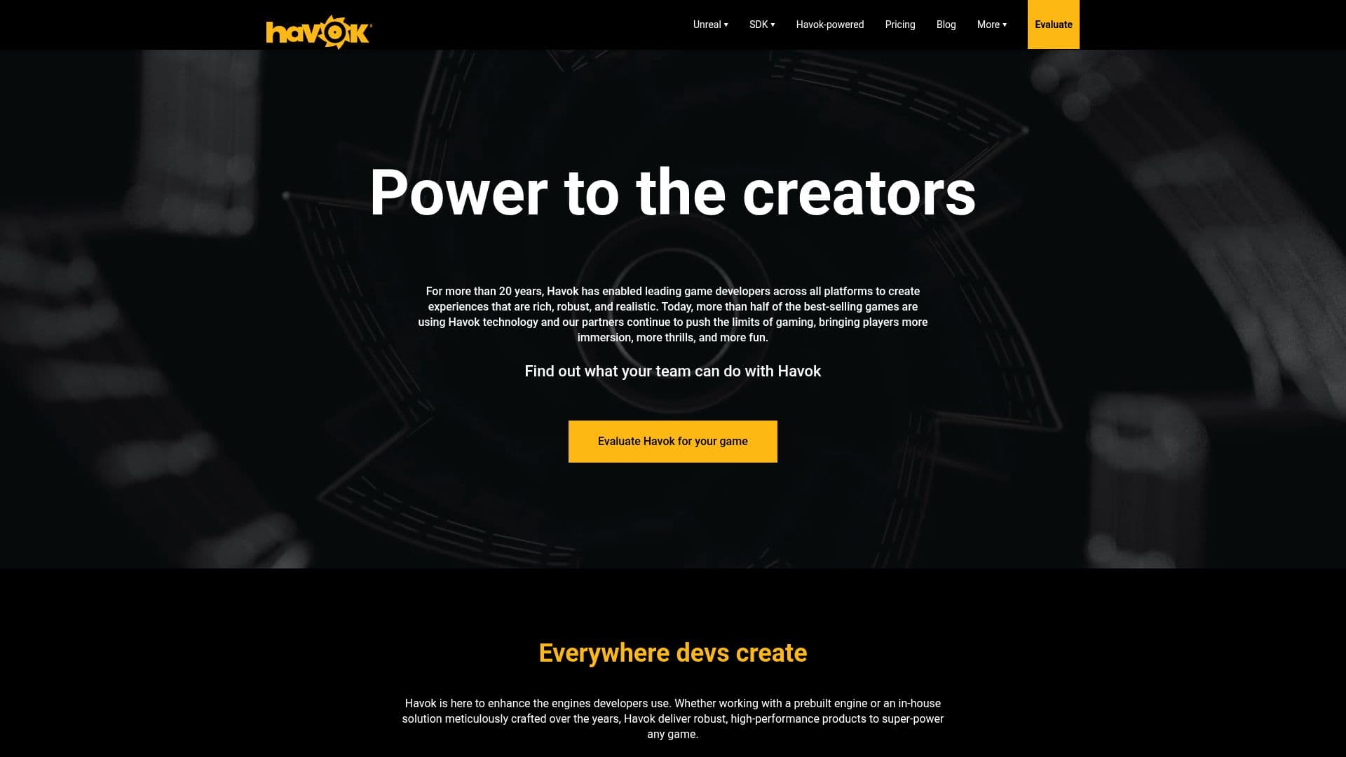 Havok AI Middleware screenshot