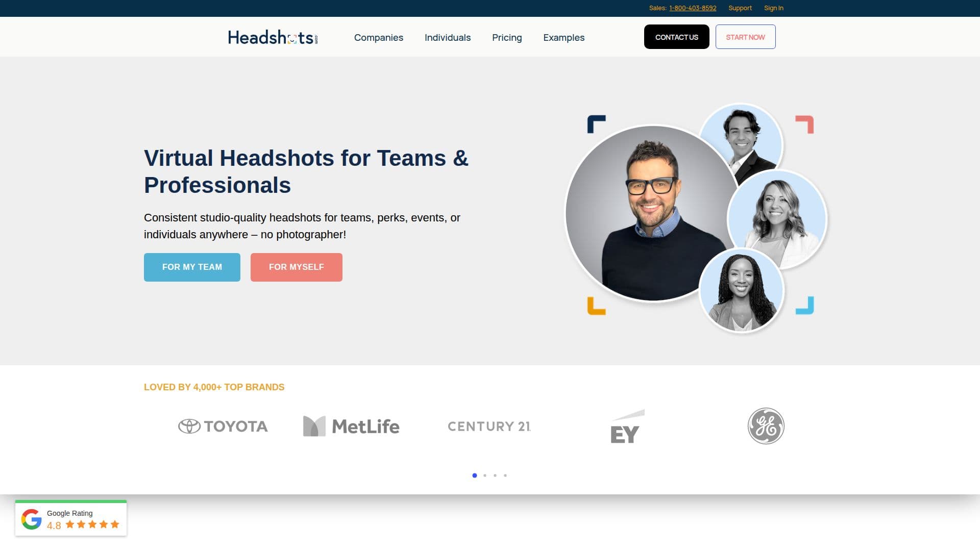 Headshots.com 截图