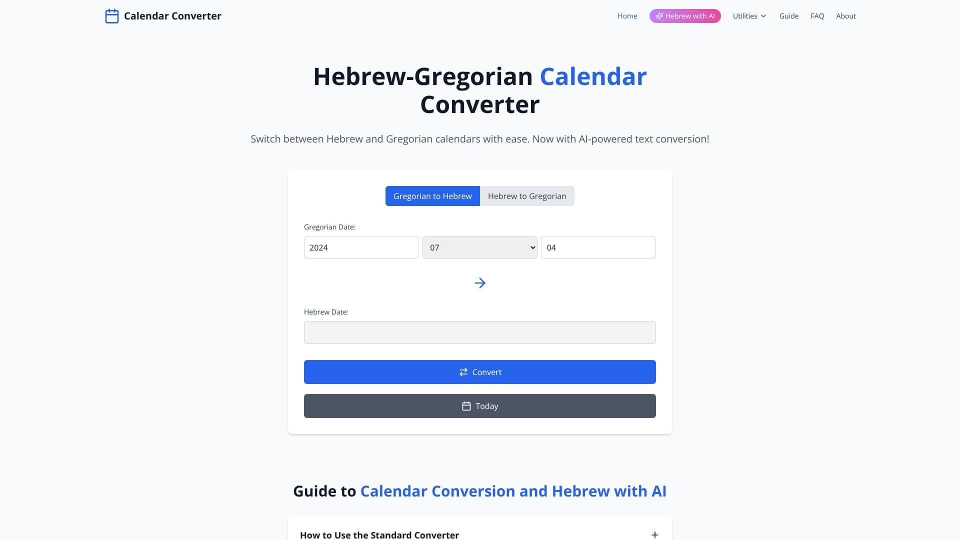 Скриншот Hebrew with AI