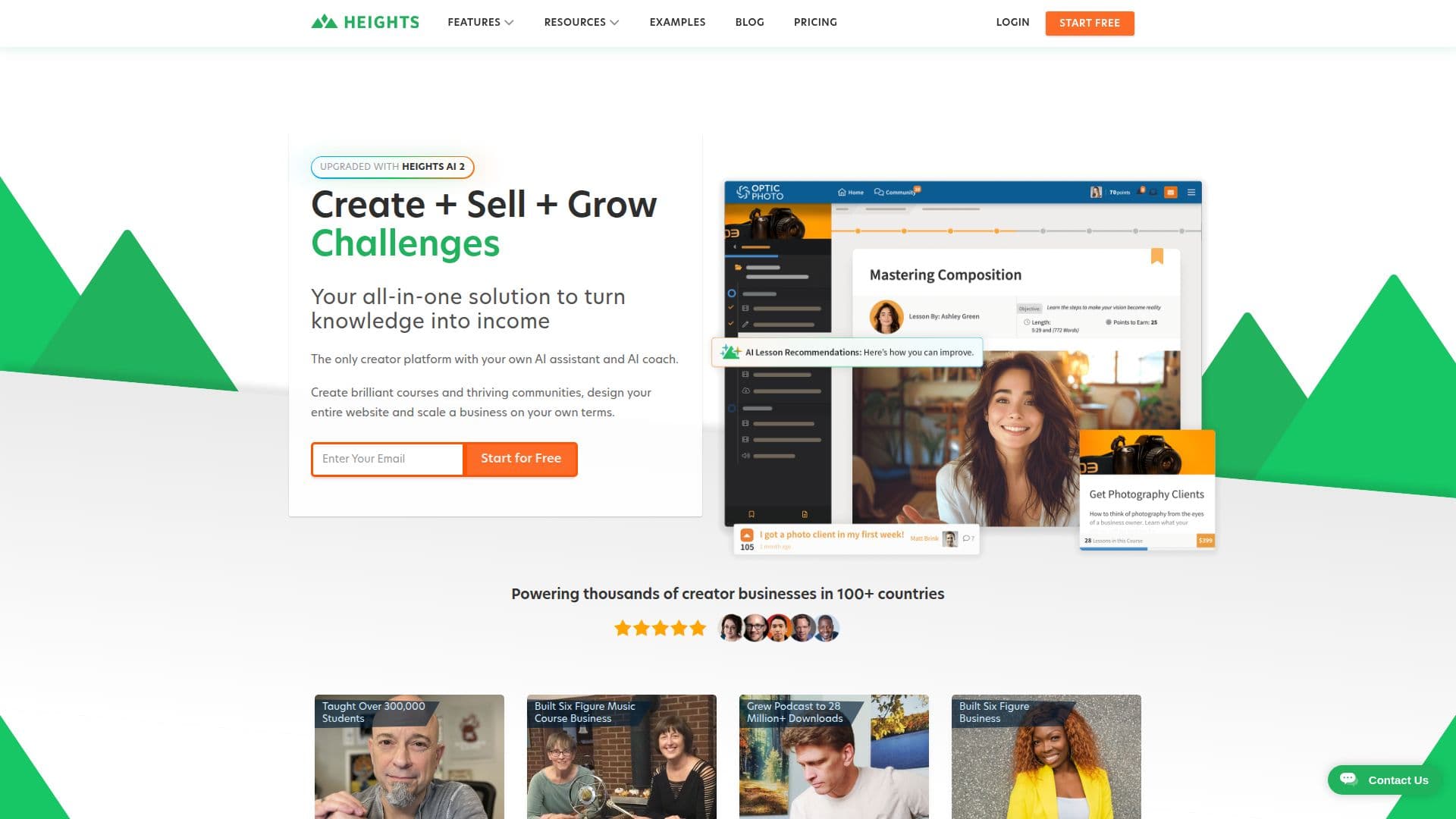Heights Platform screenshot