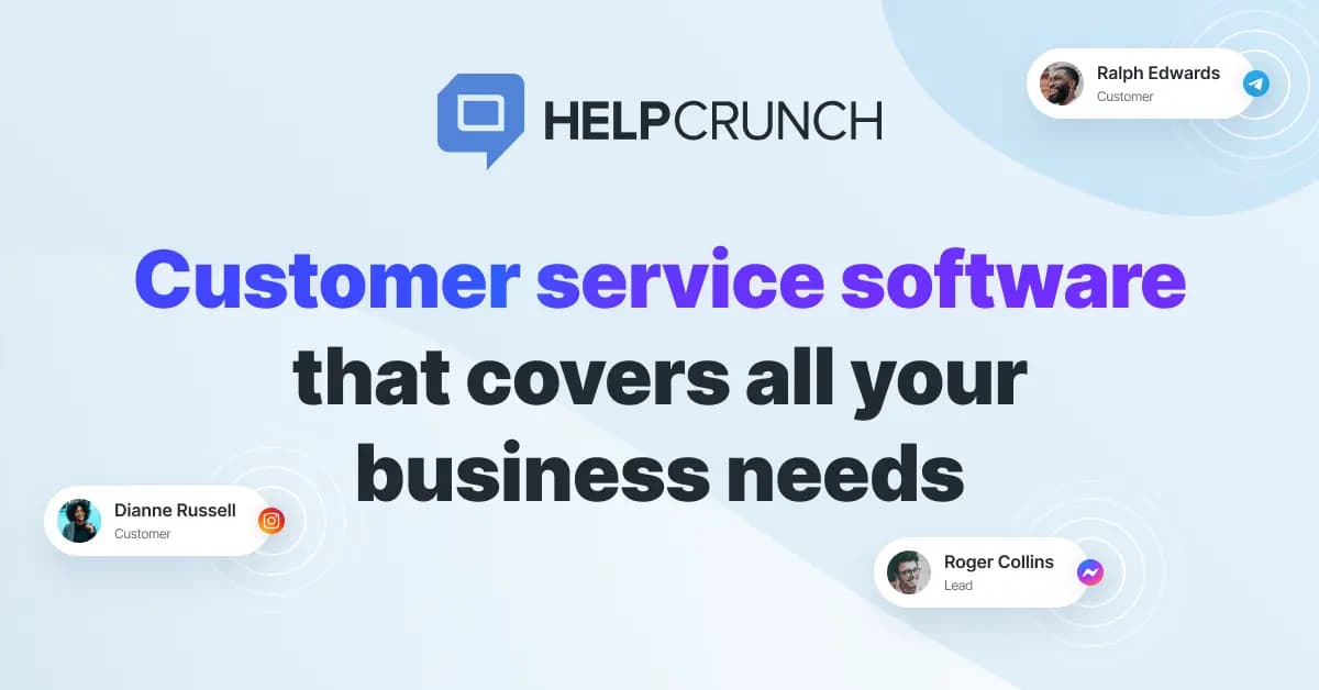 HelpCrunch screenshot