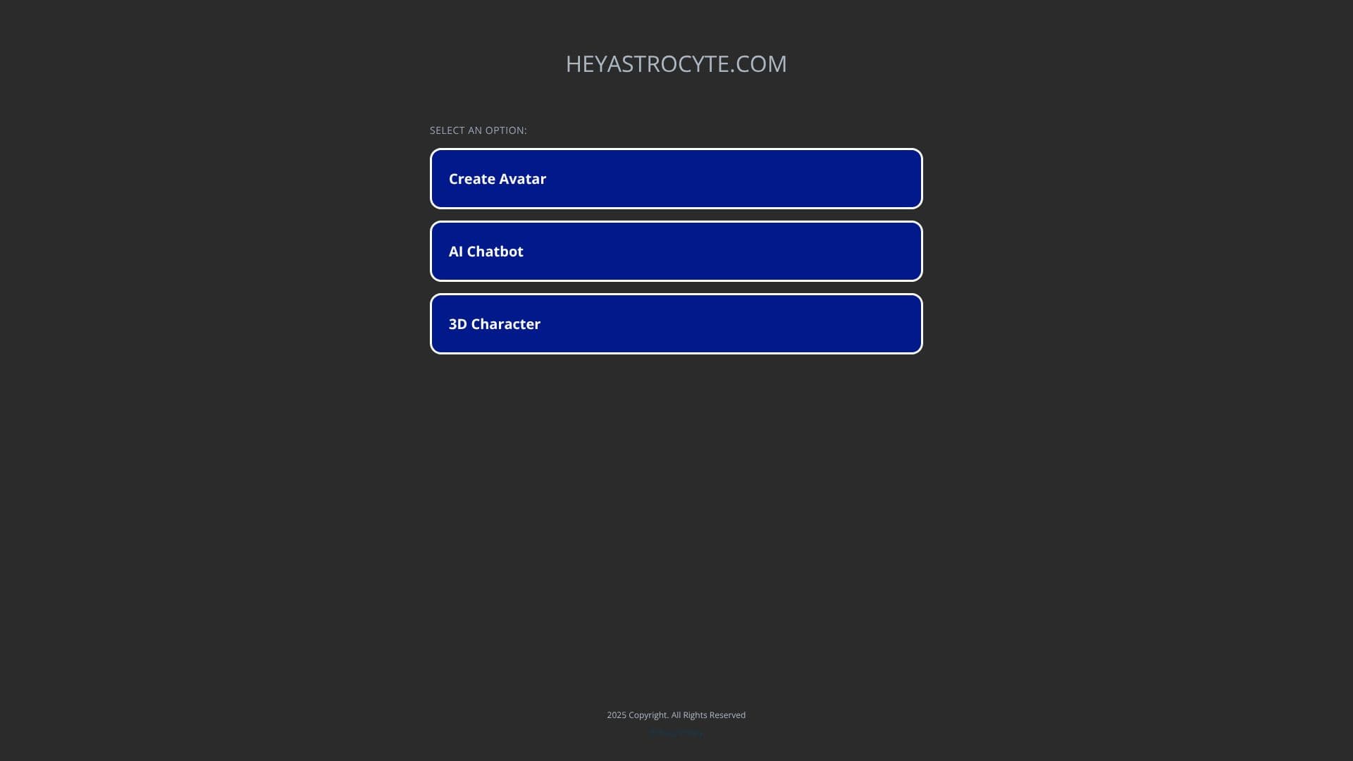 لقطة شاشة لـ HeyAstrocyte