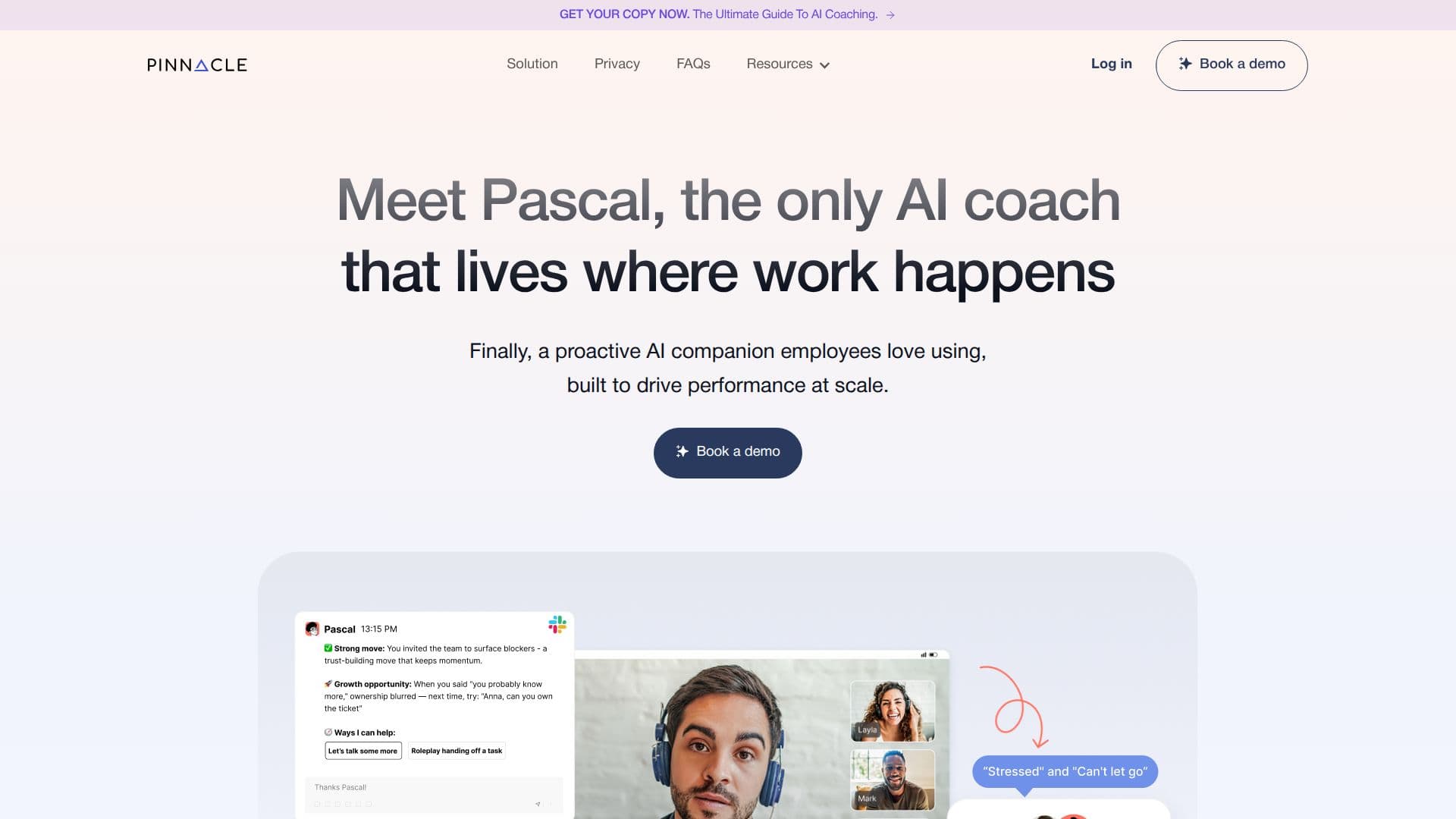 Pinnacle AI Coaching screenshot