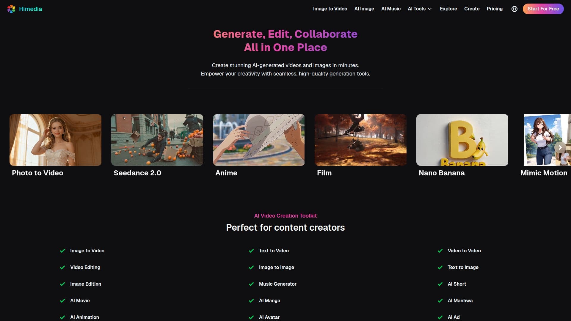 Screenshot von Himedia