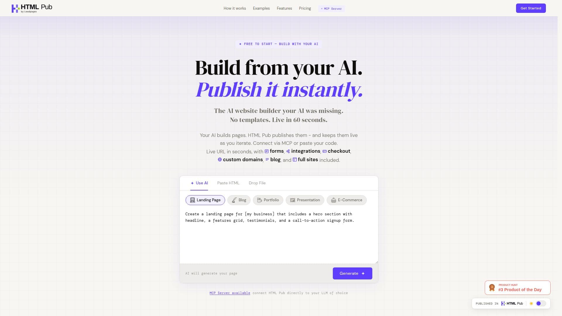 HTML Pub 스크린샷