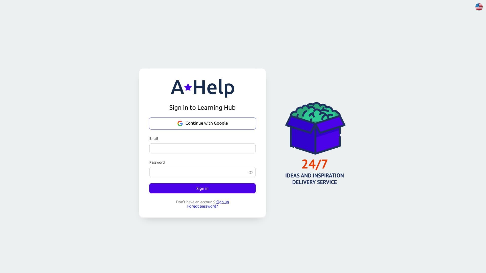 Captura de pantalla de LearningHub | AHelp
