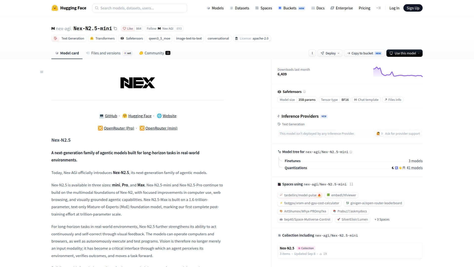 Nex-N2.5-mini screenshot
