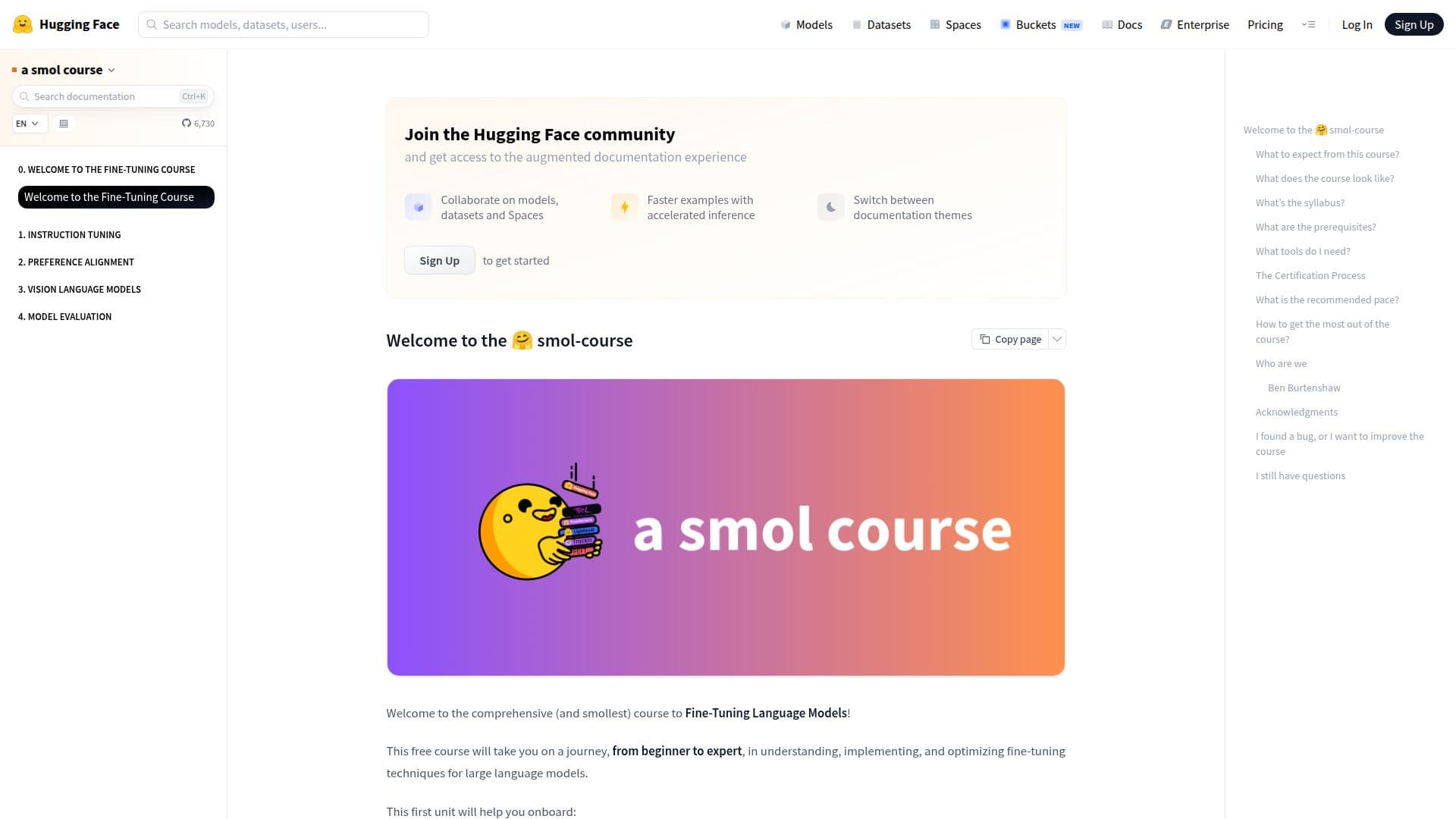 smol-course 스크린샷