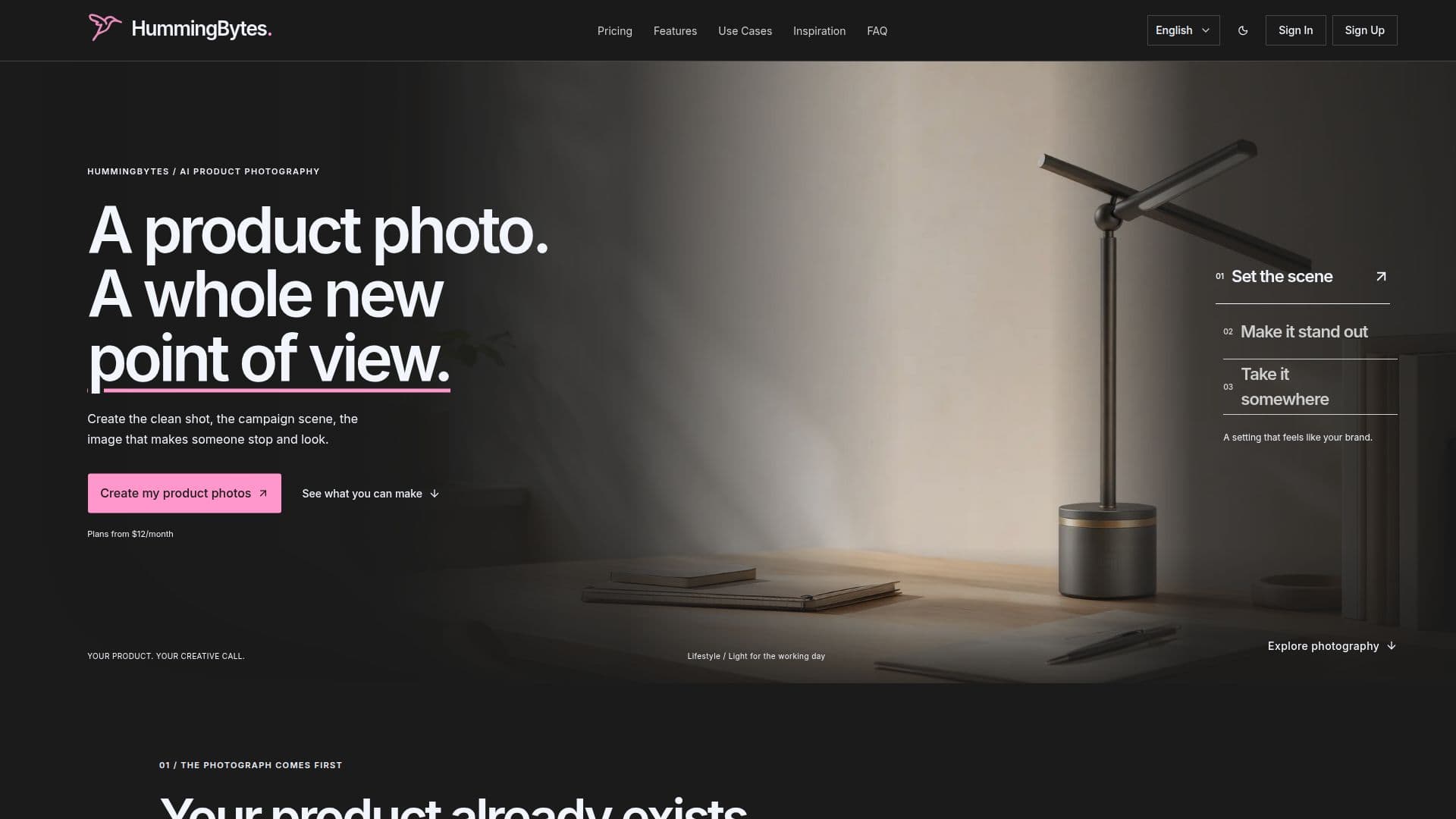 HummingBytes AI Fotografie screenshot