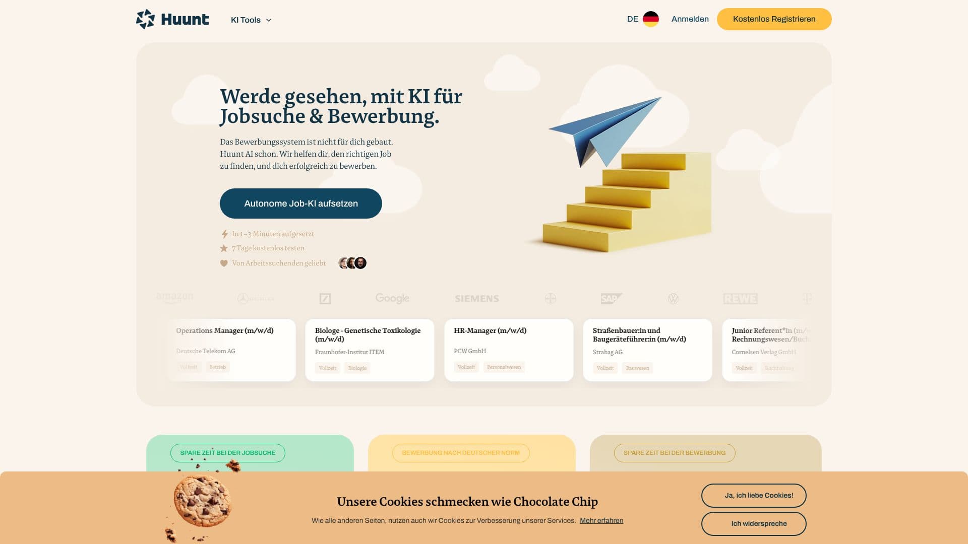 Huunt AI screenshot