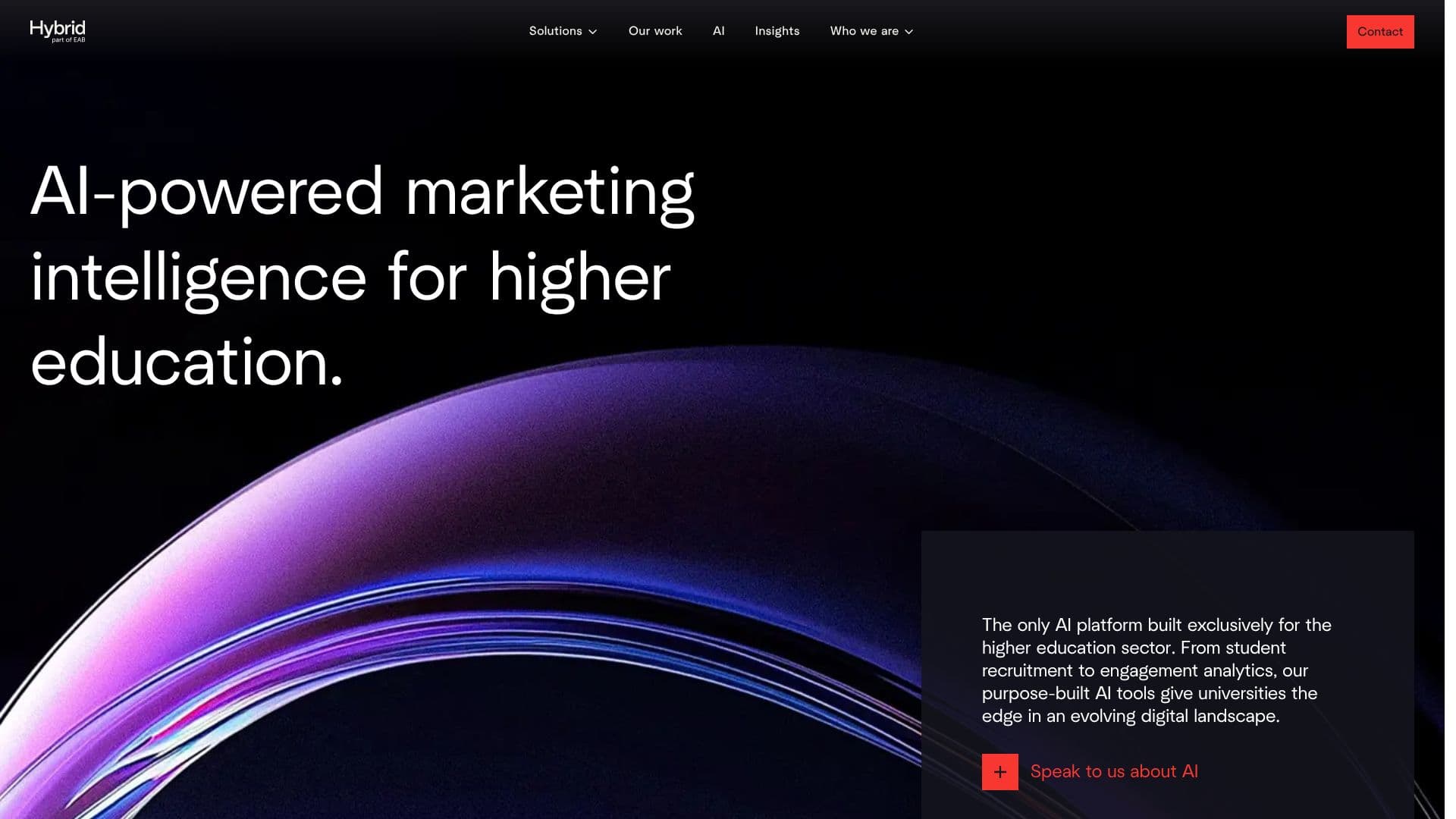 Hybridity AI Services screenshot