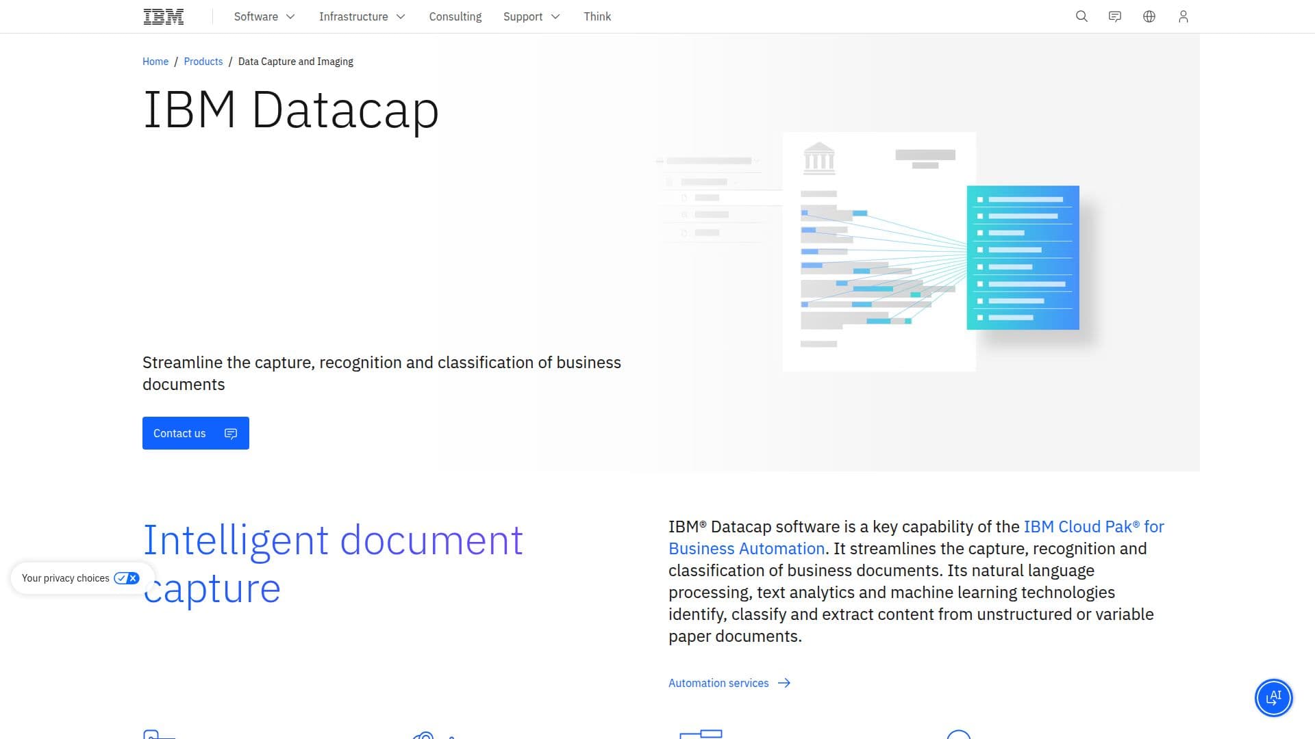 IBM Datacap screenshot