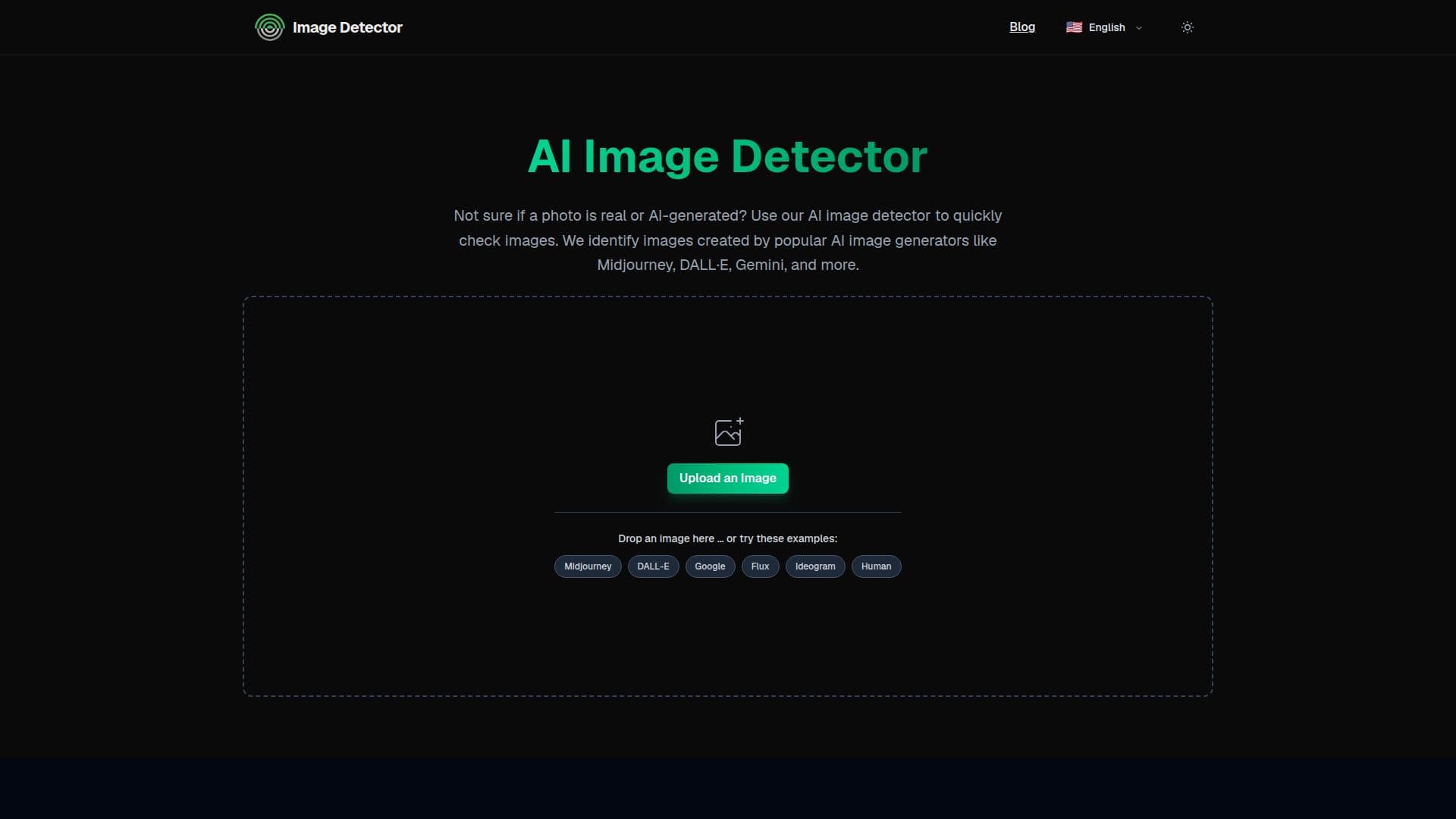 Détecteur d'Images AI — Vérification d'Images AI Gratuite screenshot