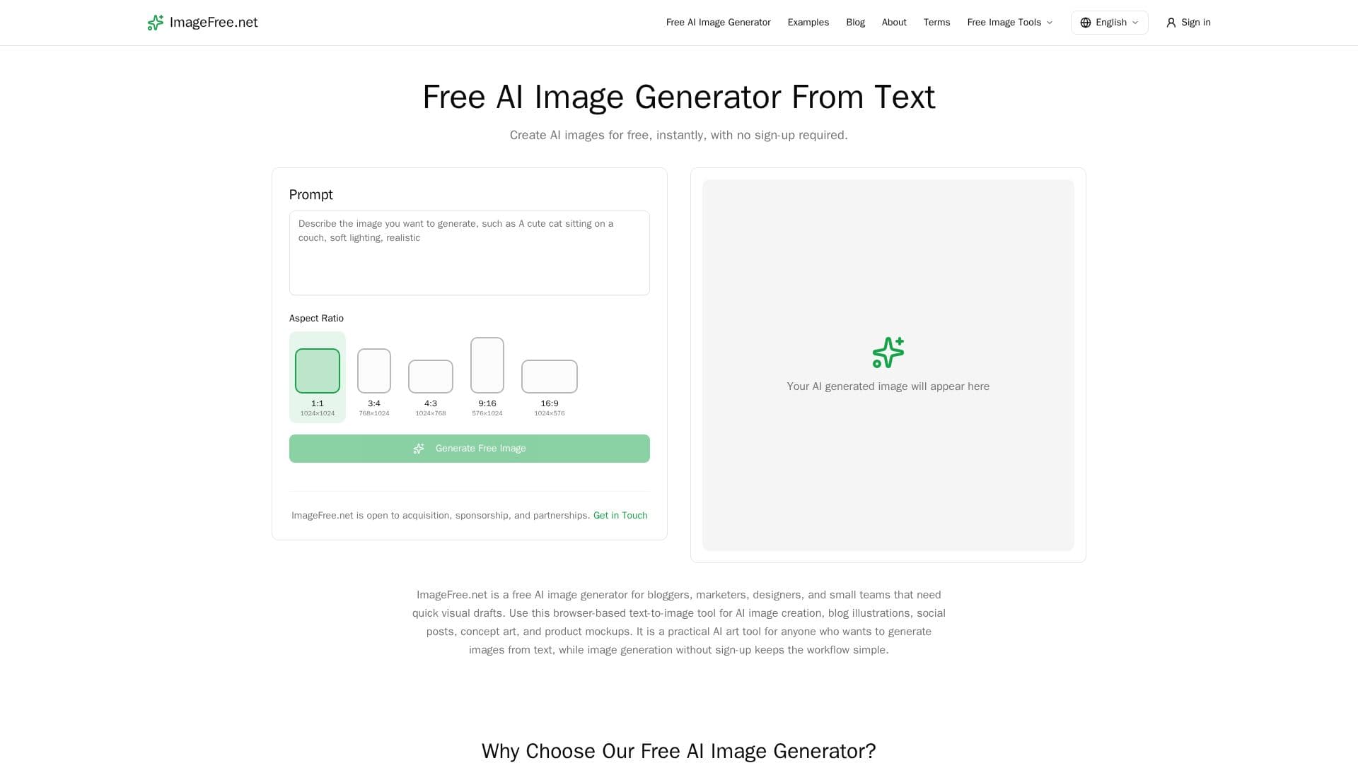 ImageFree.net screenshot