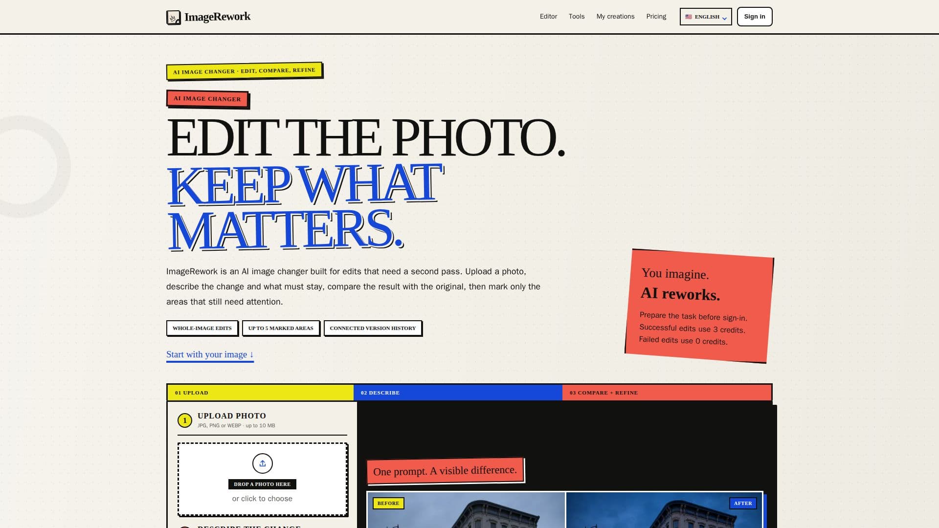 ImageRework screenshot