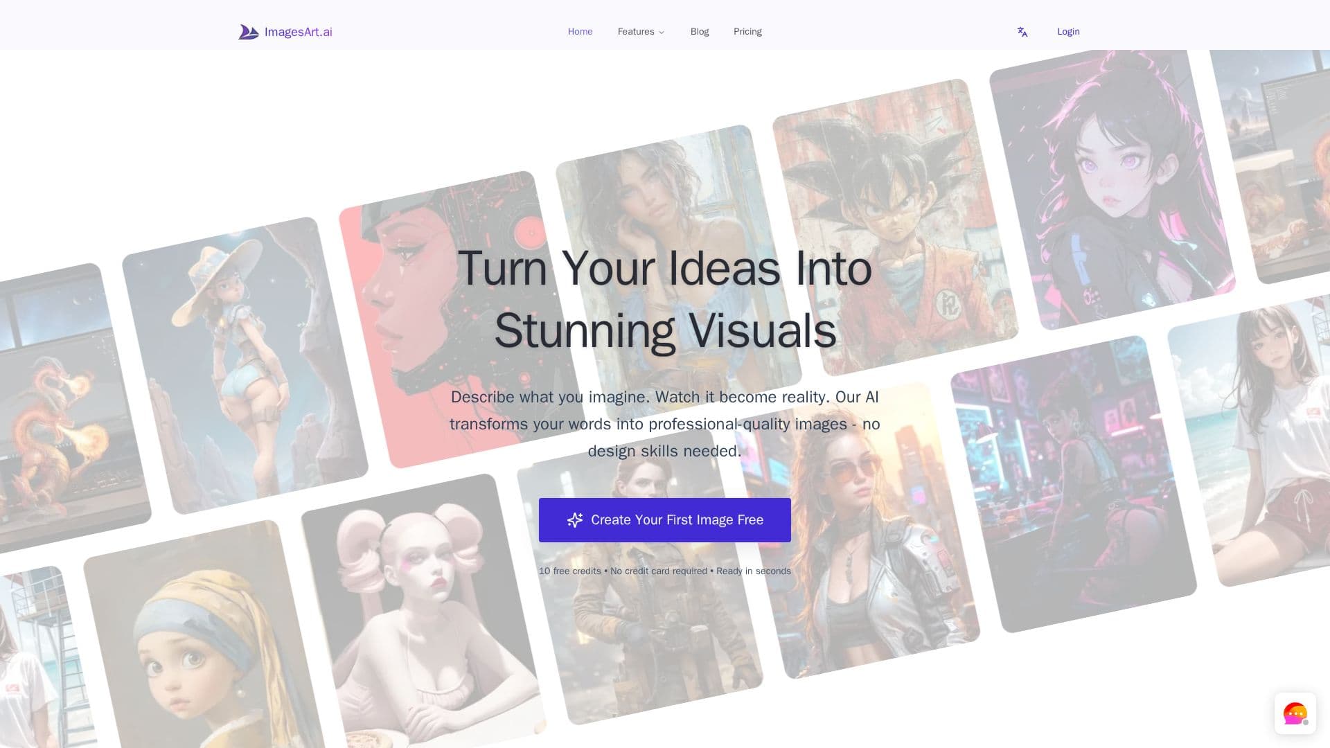 ImagesArt AI screenshot