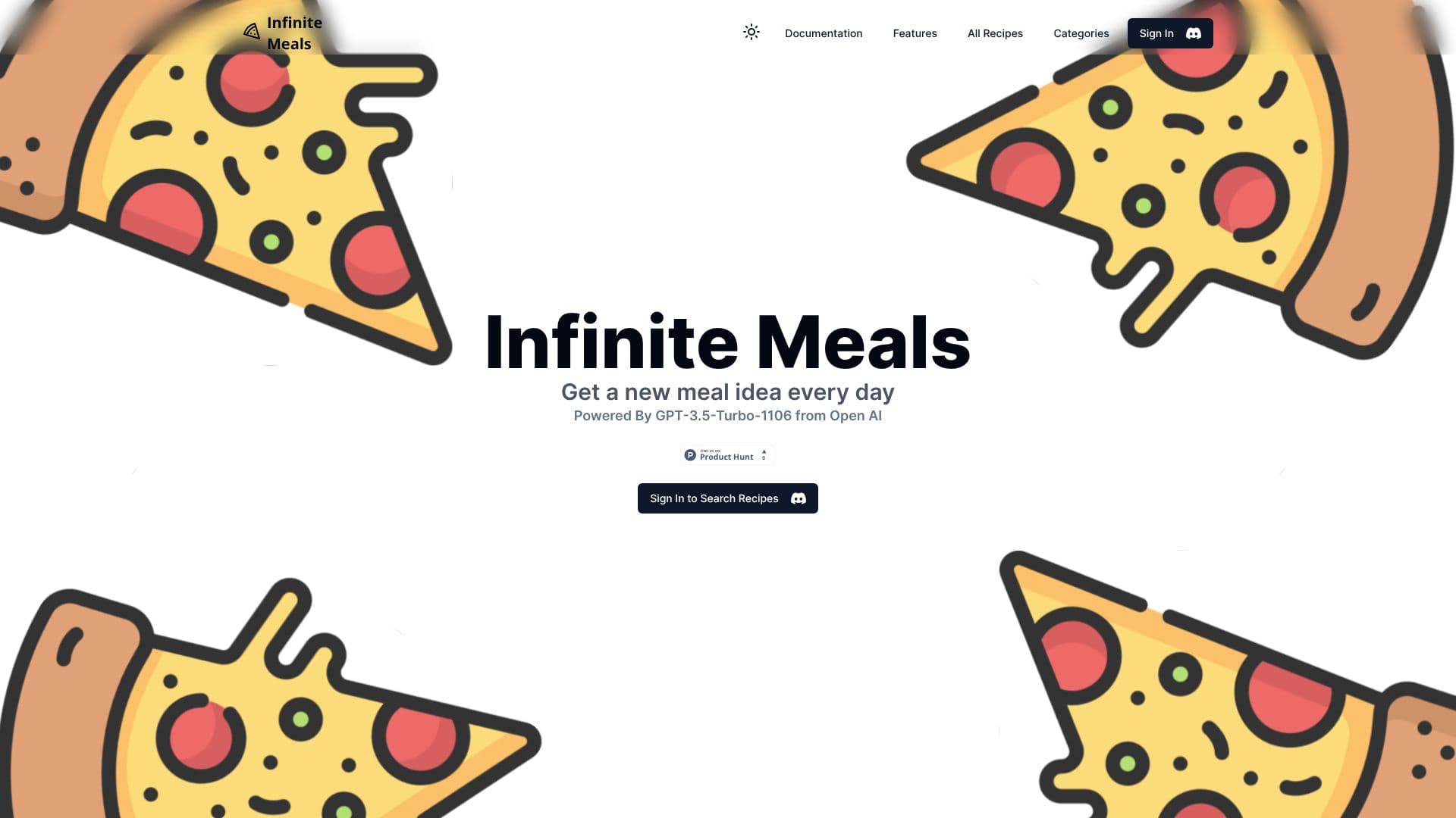 Screenshot von Infinite Meals