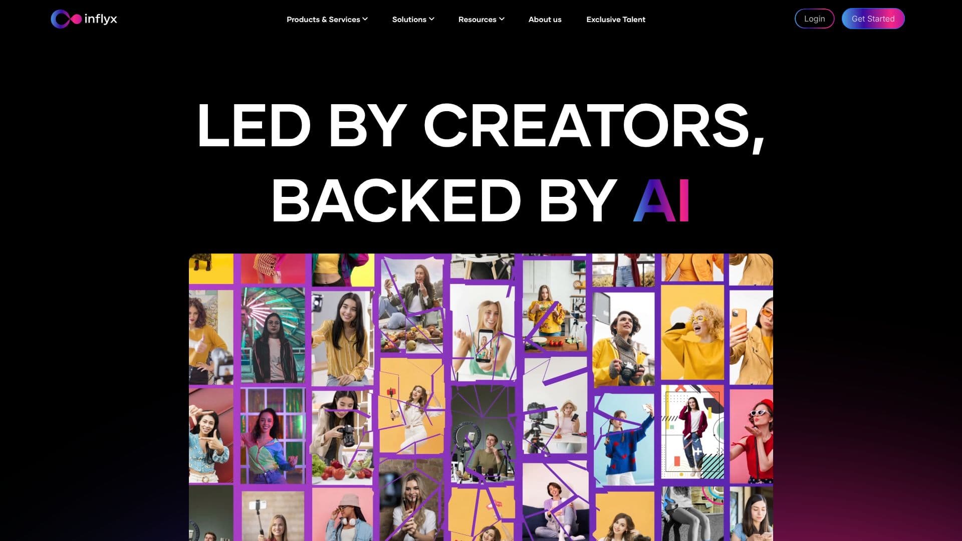 Inflyx AI Influencer Marketing screenshot