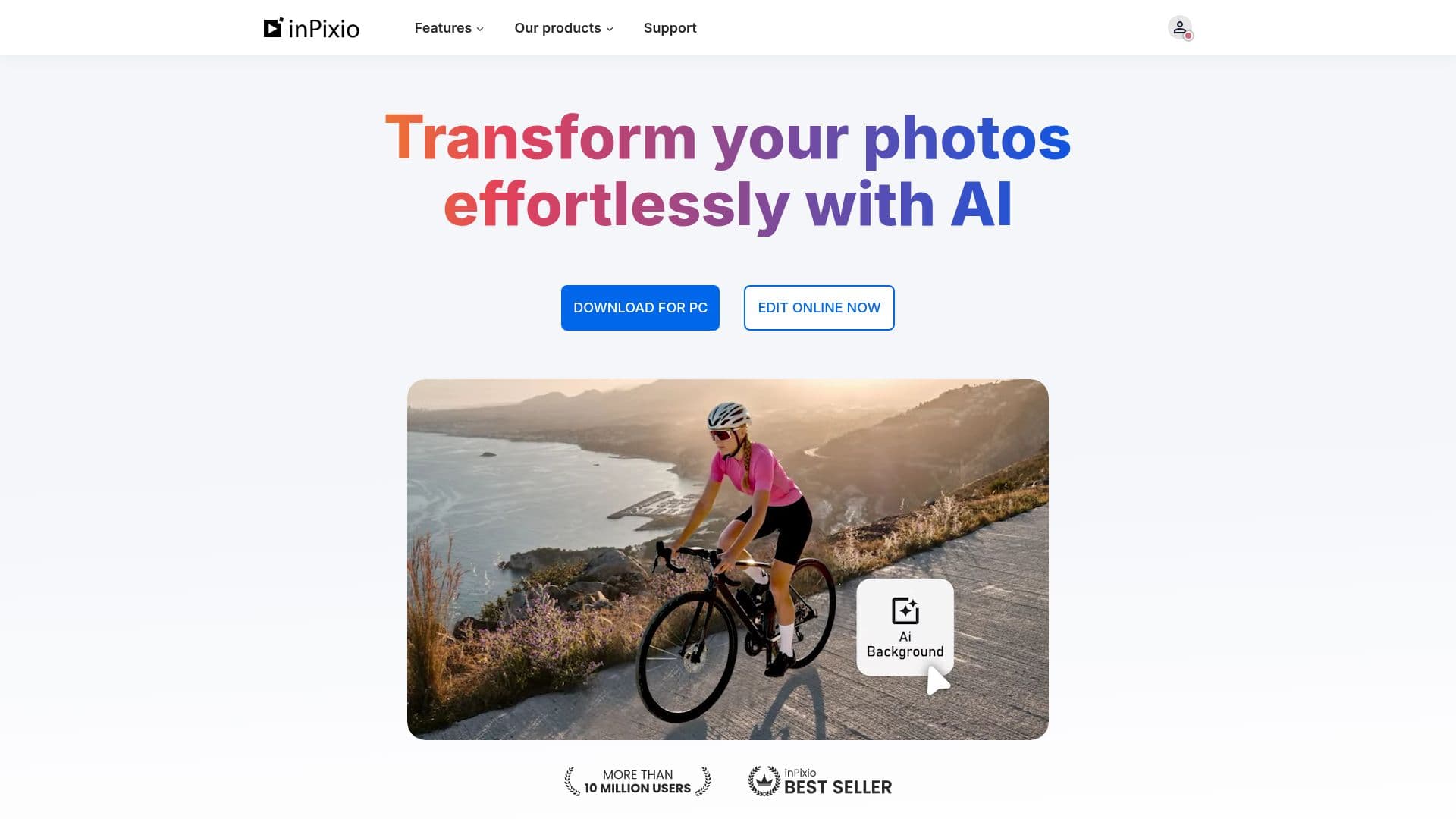 InPixio Foto-Editor screenshot