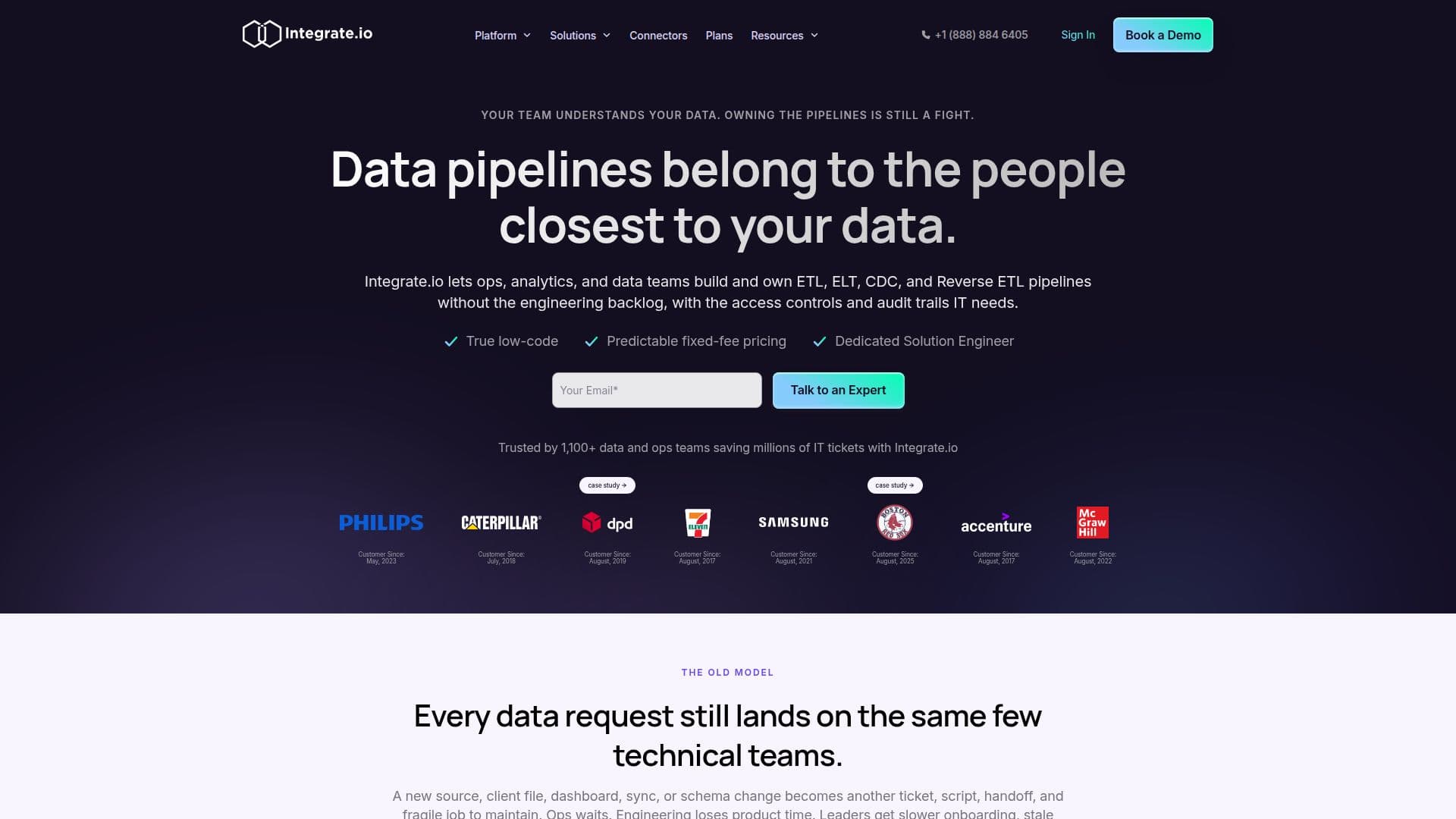 Integrate.io Data Pipeline Platform screenshot