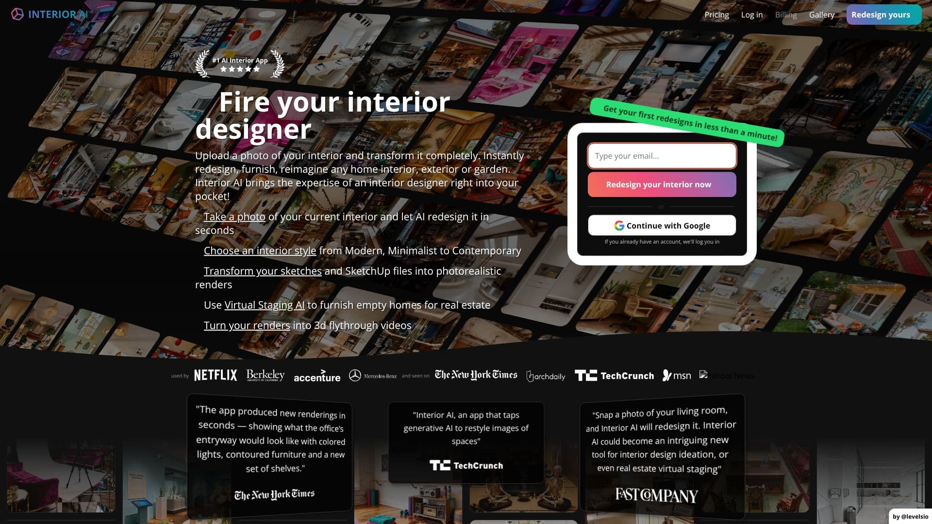 لقطة شاشة لـ Interior AI