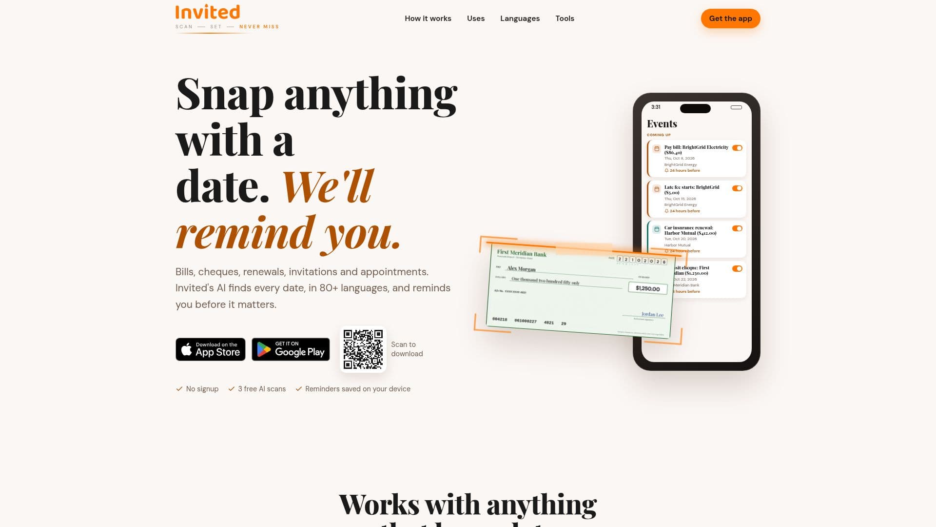 Invited screenshot