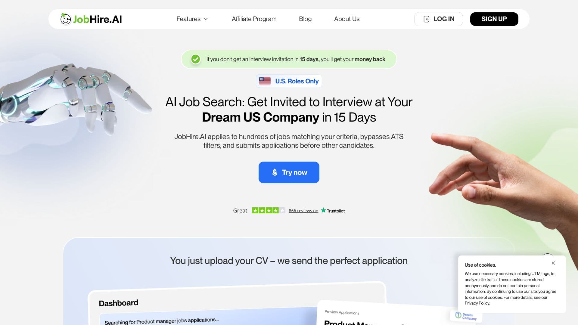 JobHire.AI screenshot