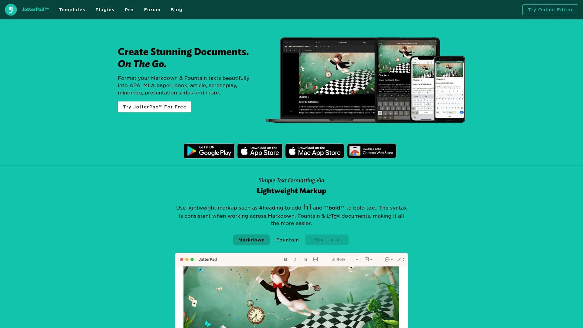 JotterPad screenshot