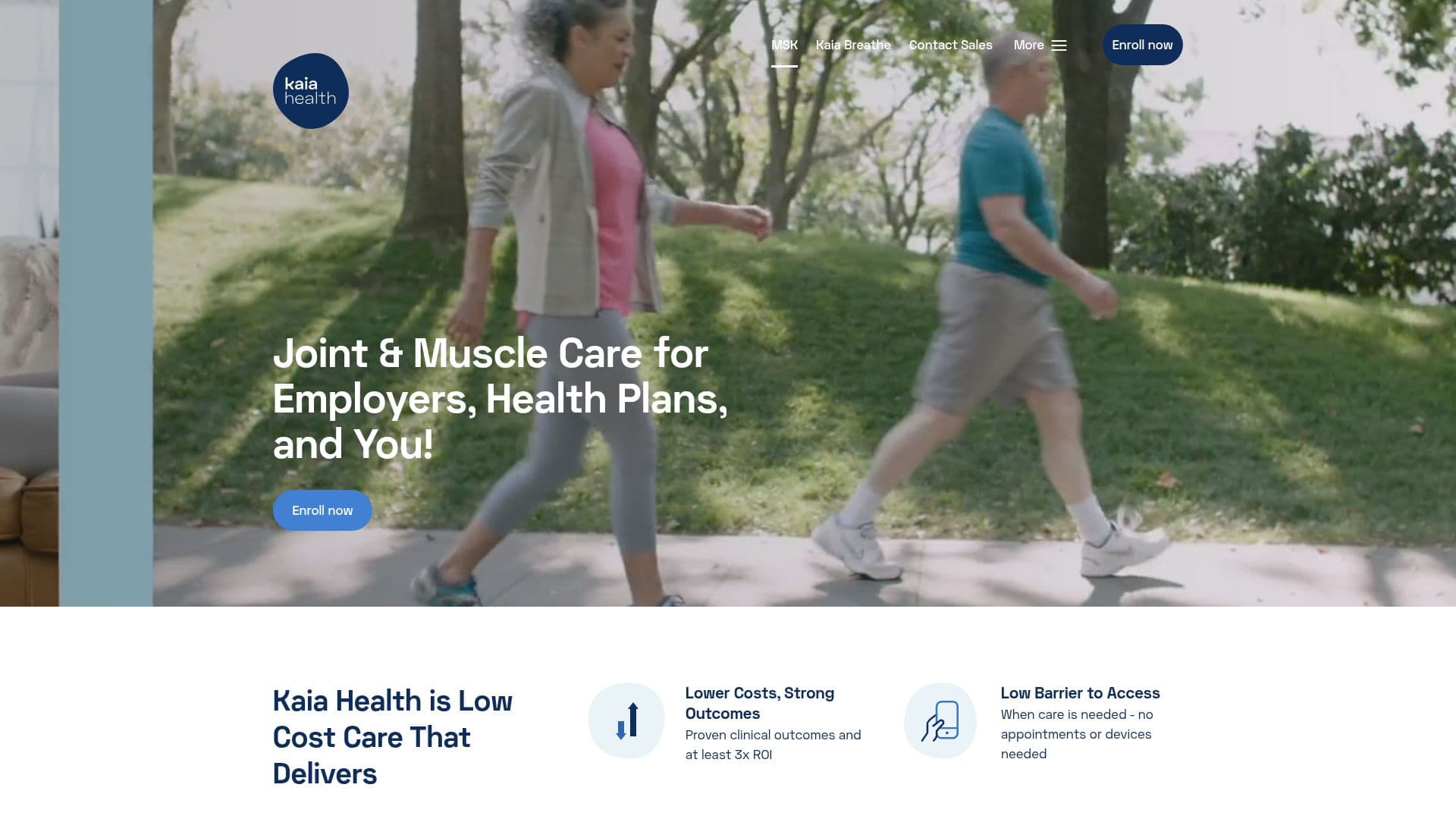 Kaia Health screenshot