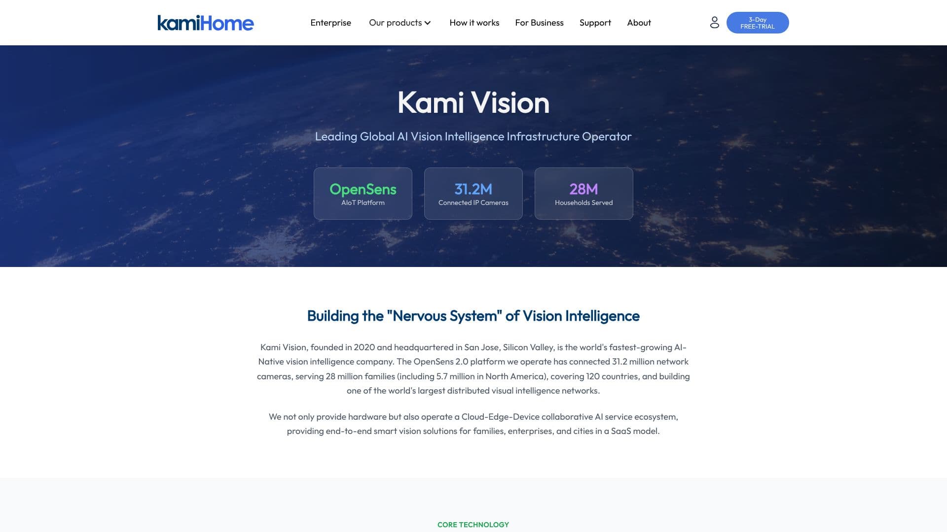 Screenshot von Kami Vision