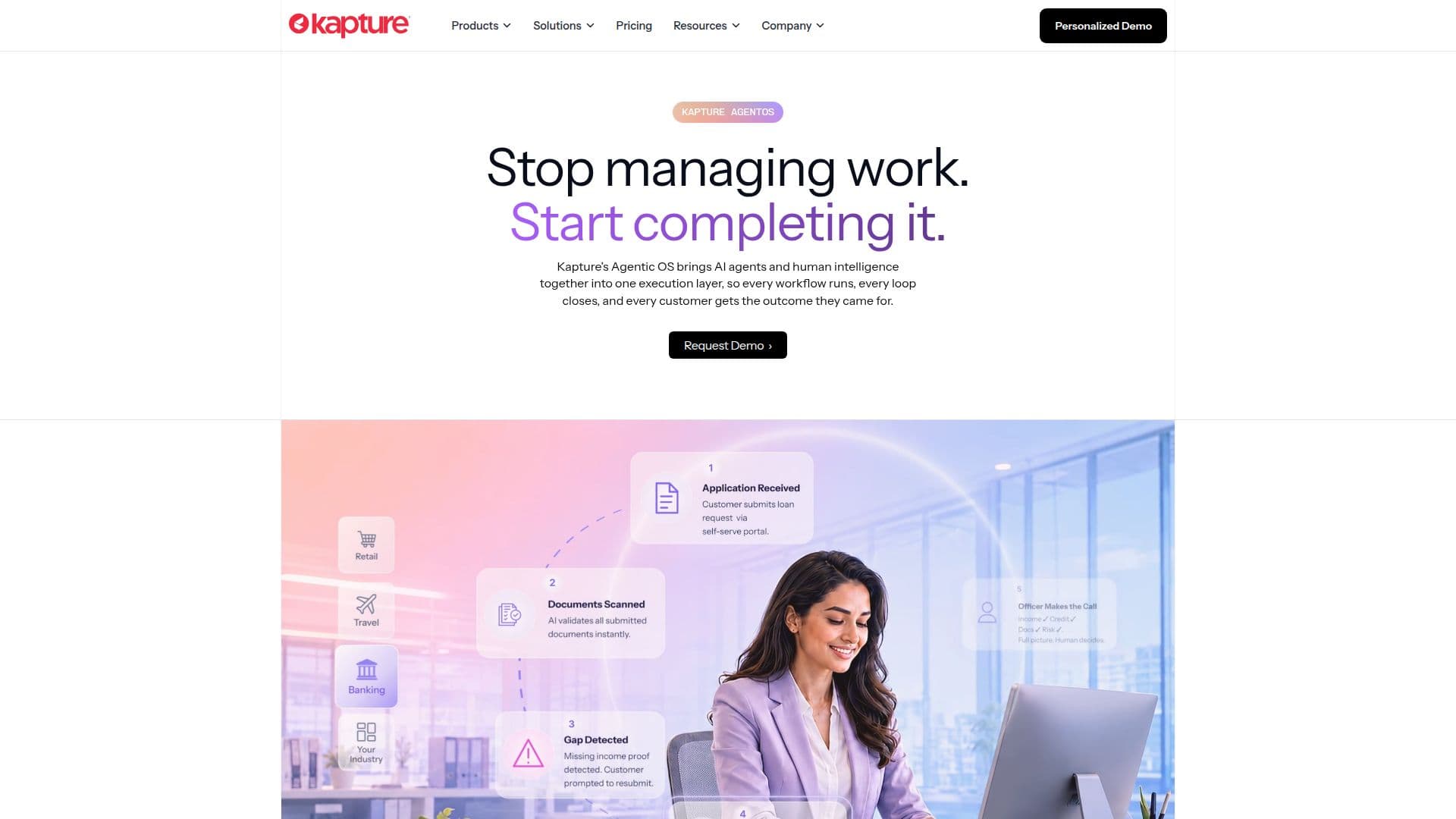 Kapture CX - منصة تجربة العملاء المدعومة بالذكاء الاصطناعي screenshot