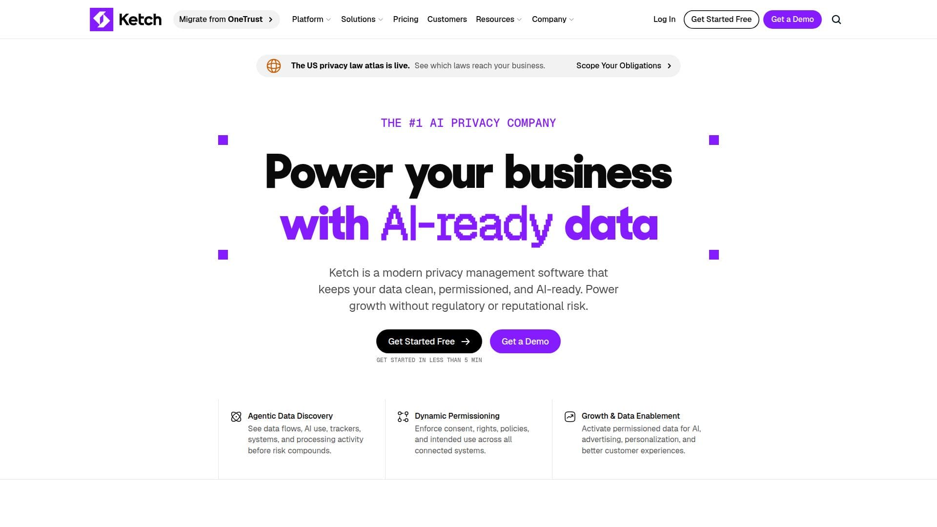 Ketch: Software de Privacidad de Datos screenshot