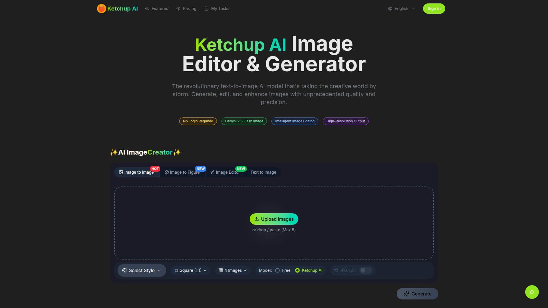 Ketchup AI 截图