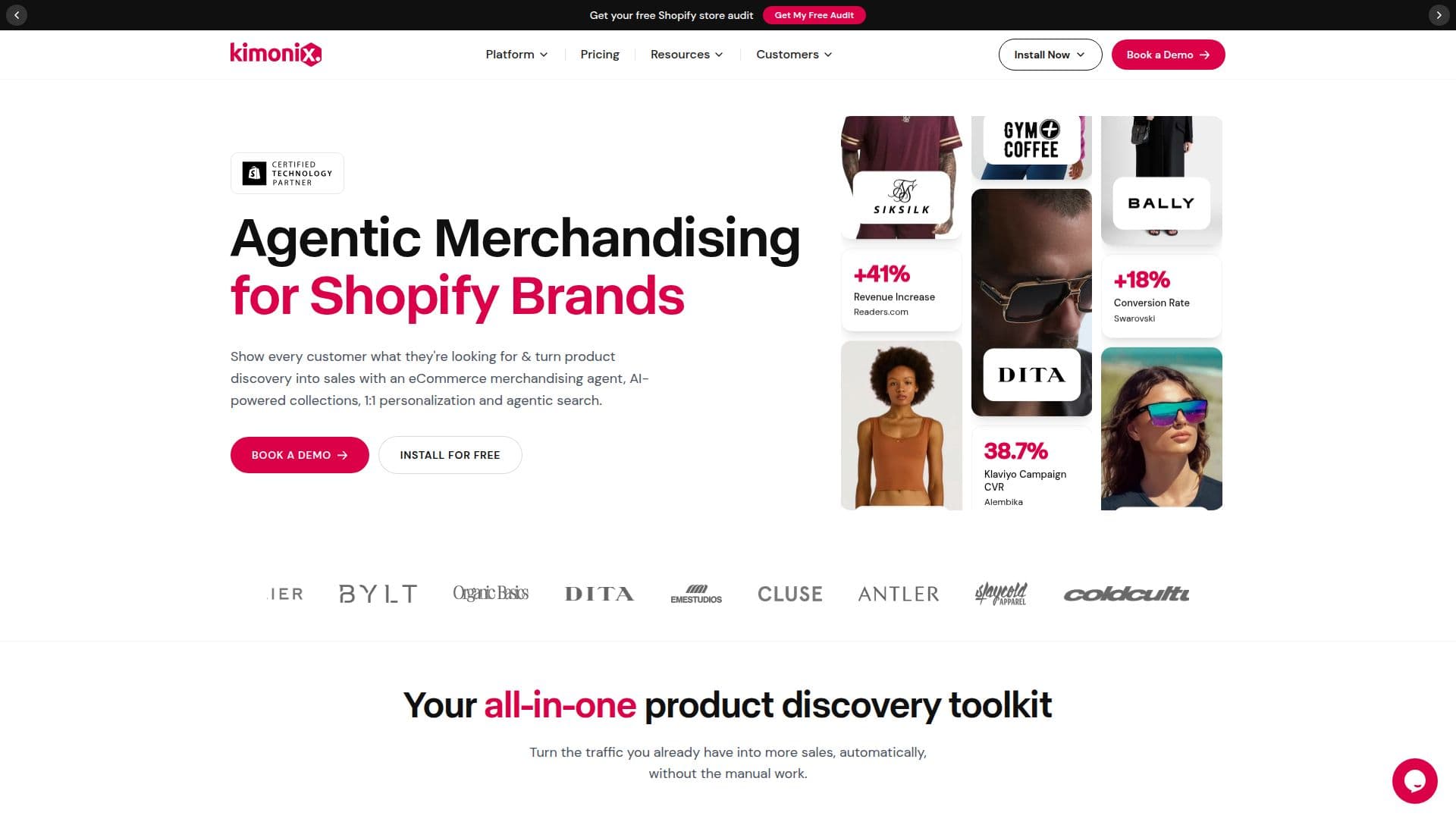 Kimonix AI Merchandising screenshot