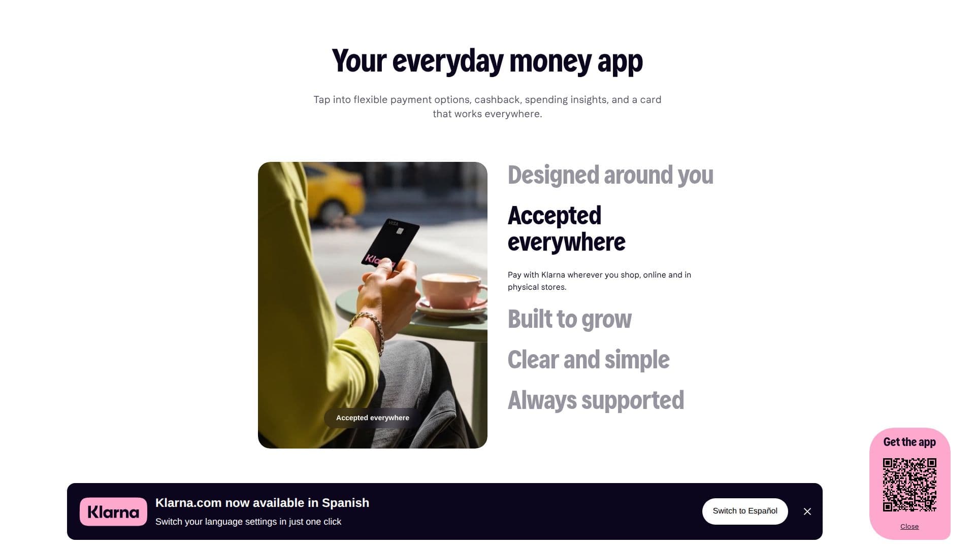 Klarna screenshot
