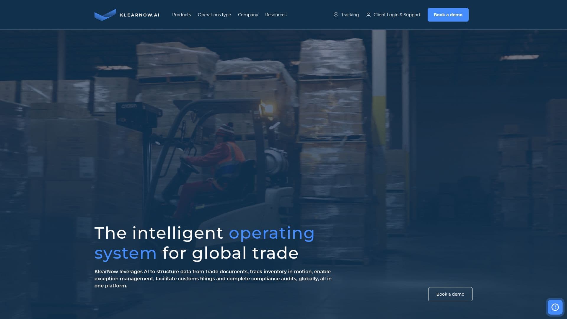 KlearNow.AI Customs Clearance screenshot