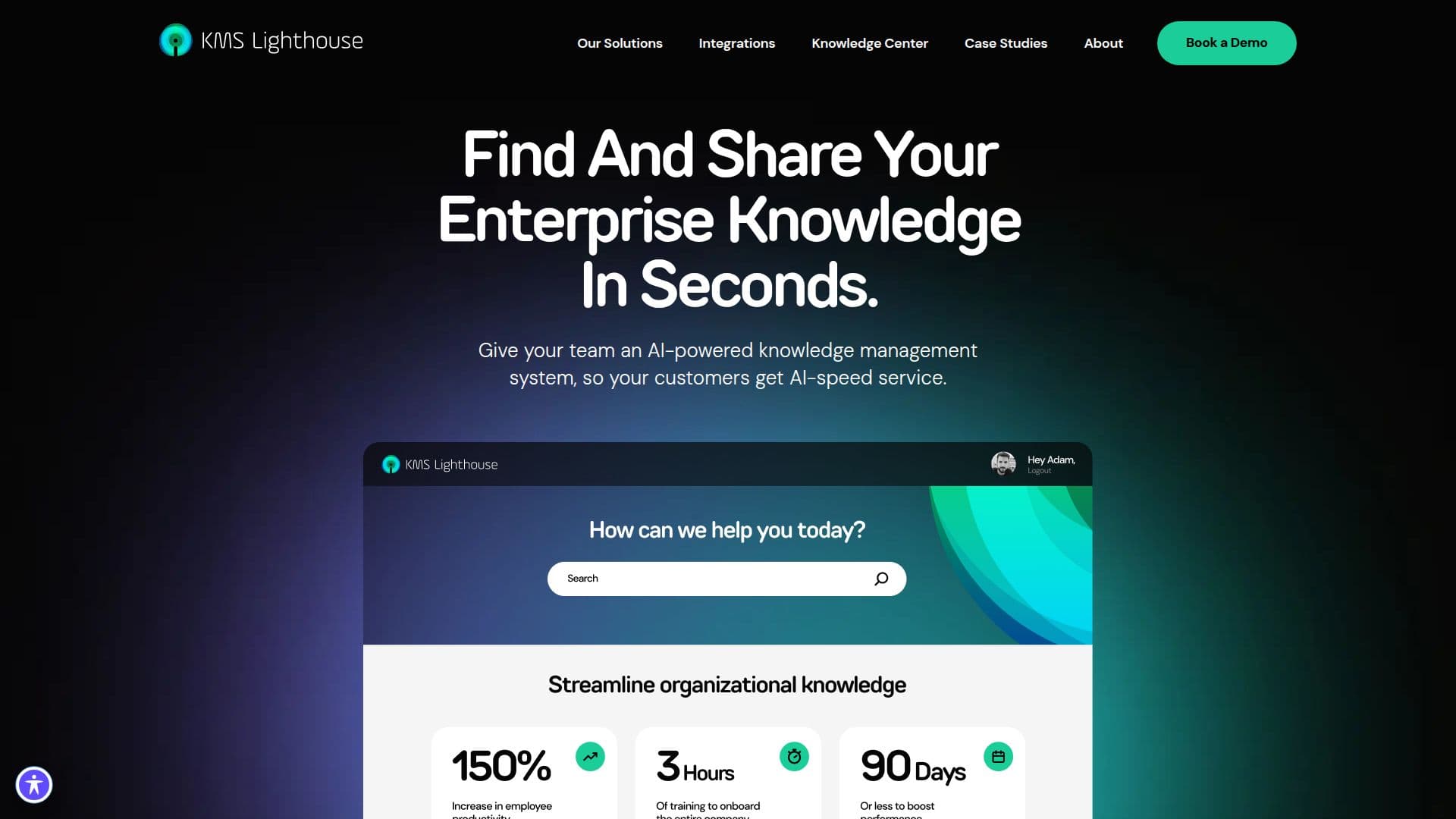 KMS Lighthouse - Enterprise Knowledge Management System screenshot