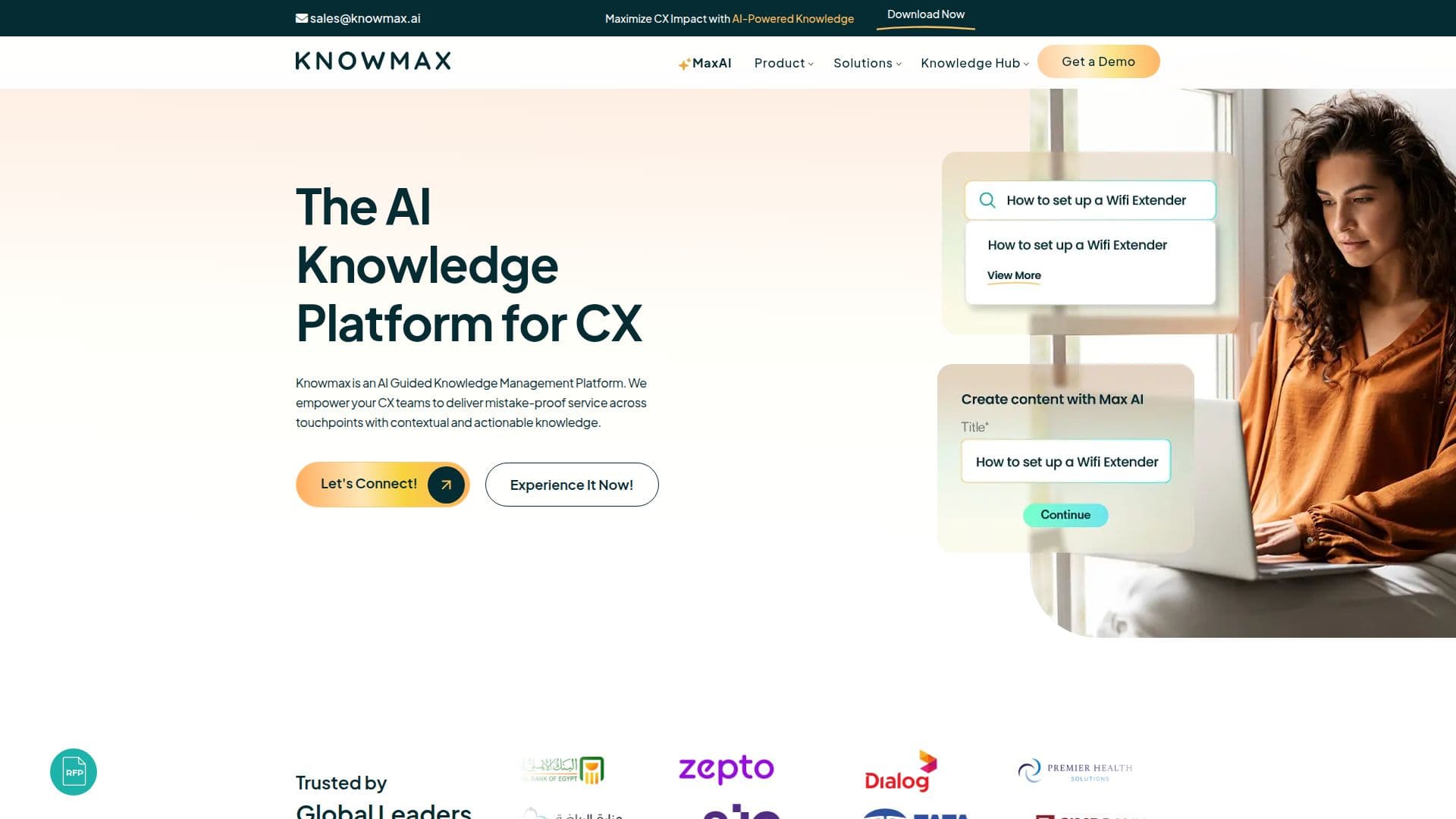 Knowmax 스크린샷
