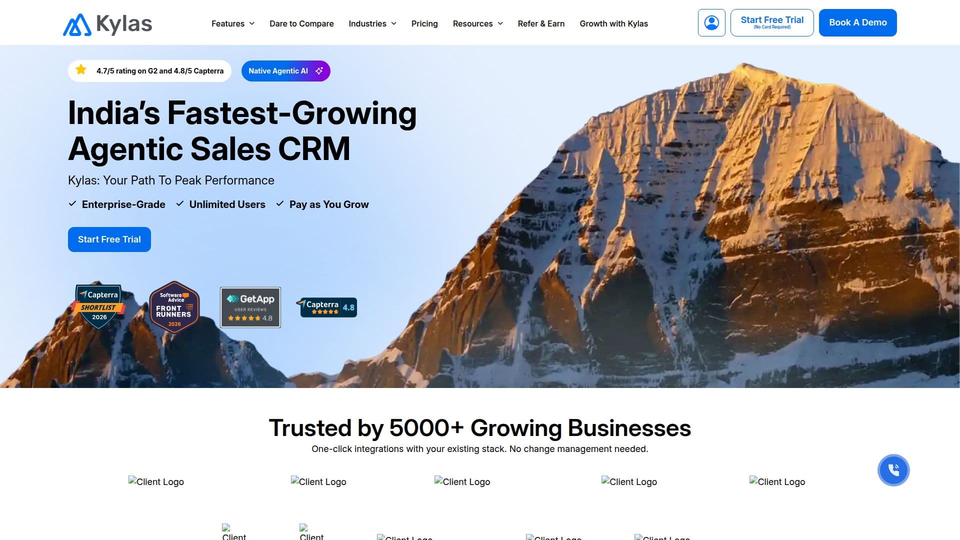 Kylas CRM screenshot