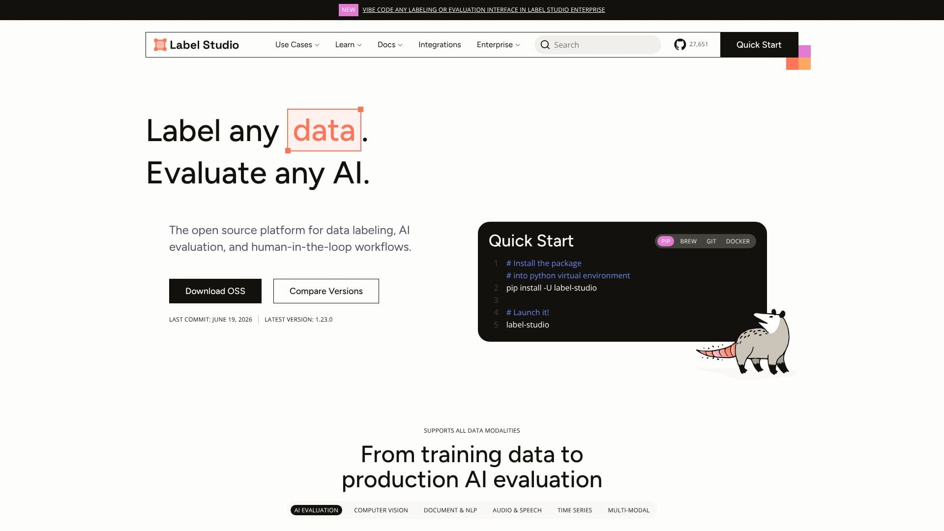 Label Studio screenshot