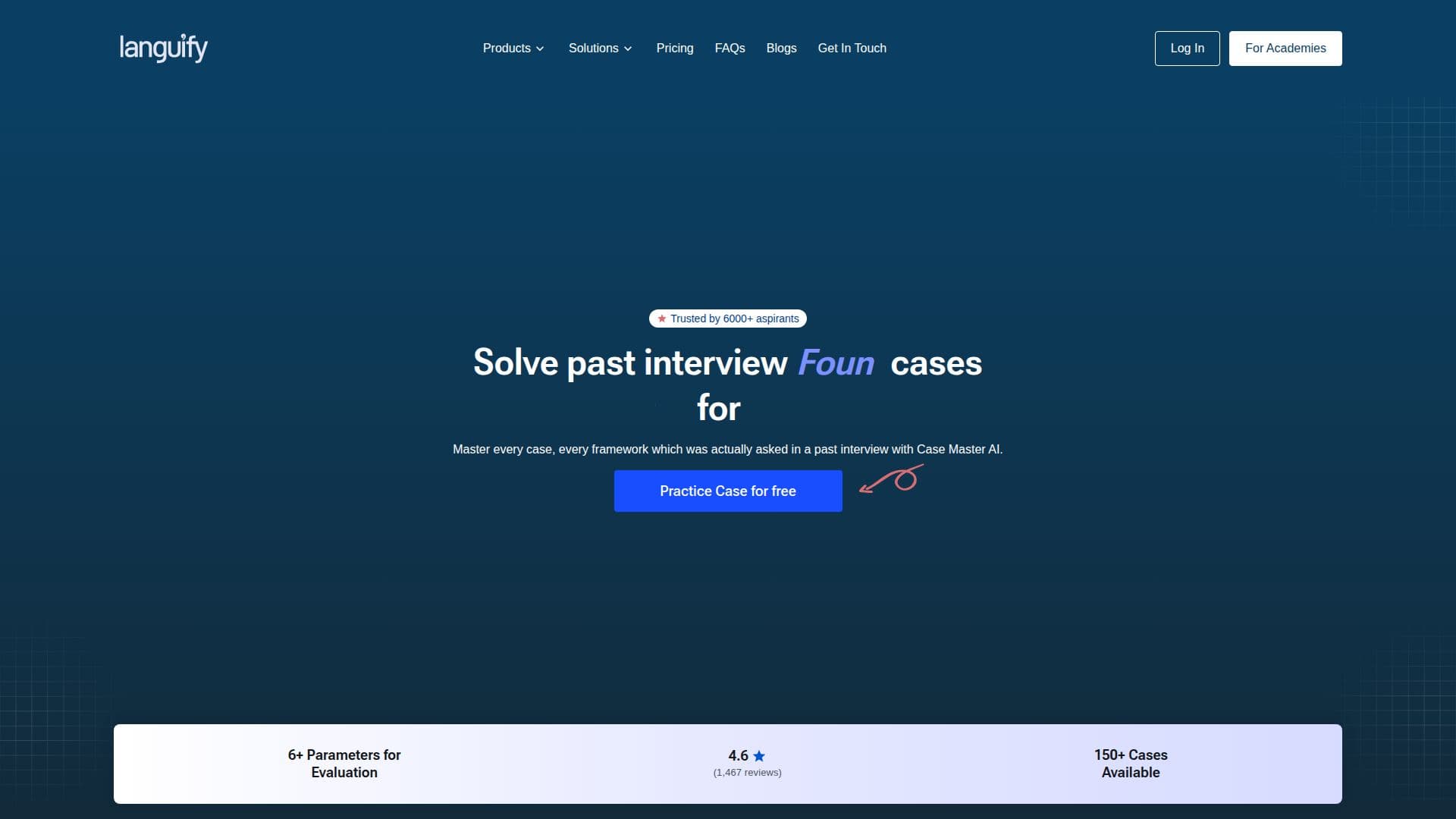 لقطة شاشة لـ CaseMaster AI