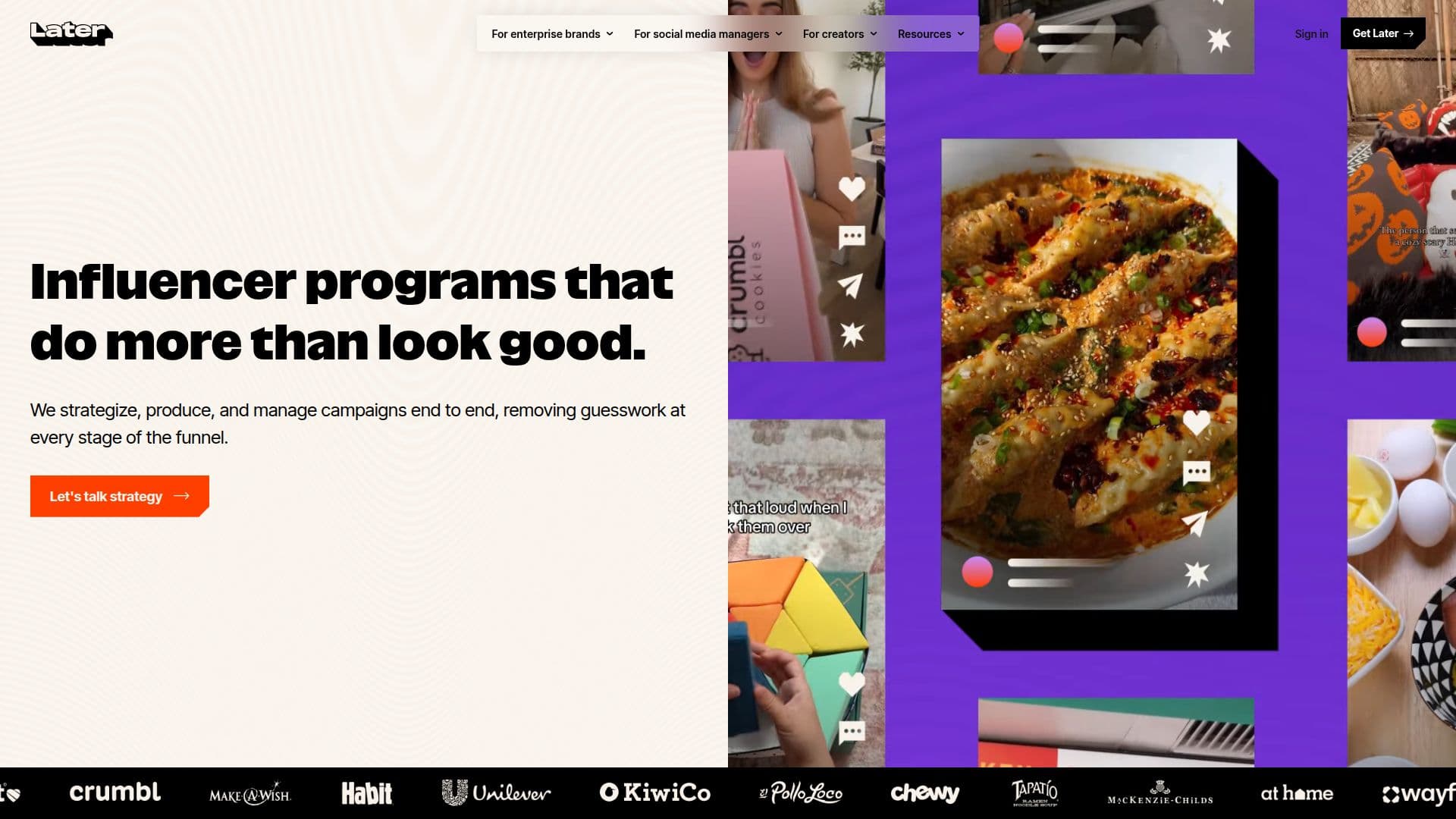 Later screenshot
