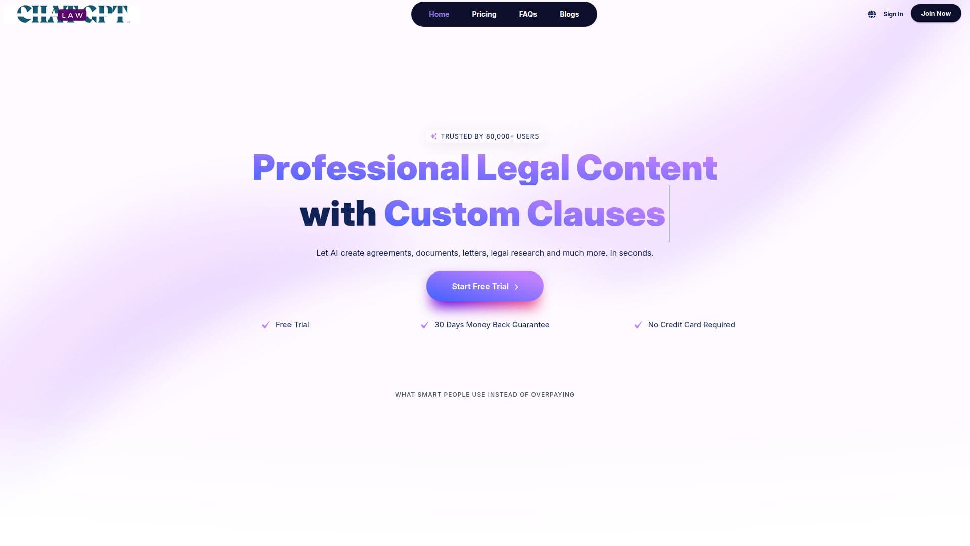 Law ChatGPT - Generador de Documentos Legales con IA screenshot