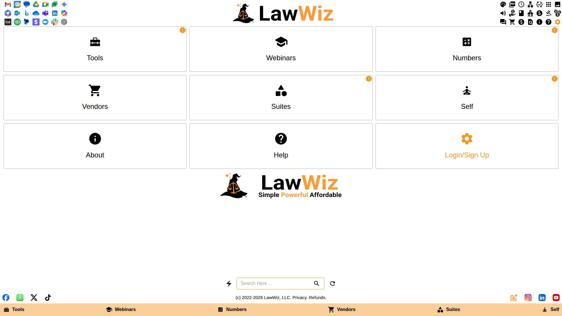 لقطة شاشة لـ LawWiz