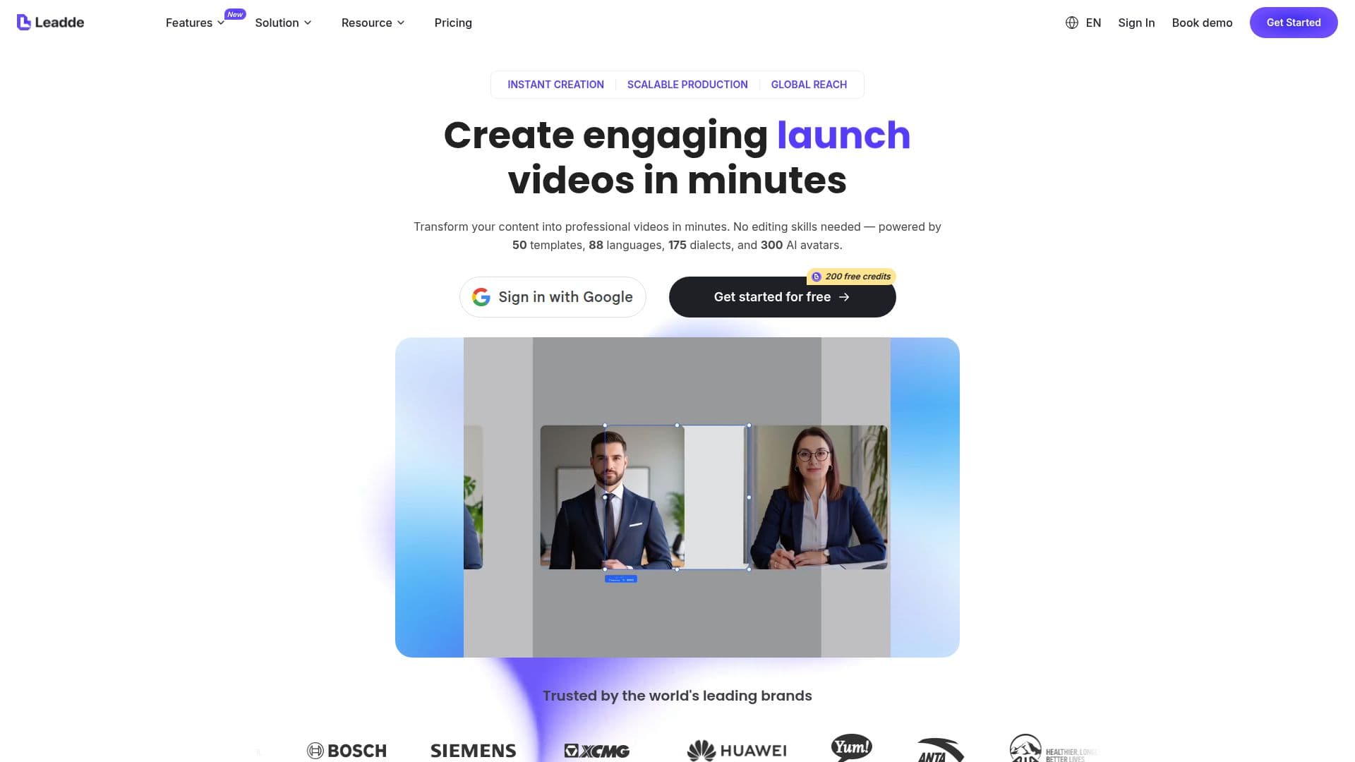 Leadde screenshot