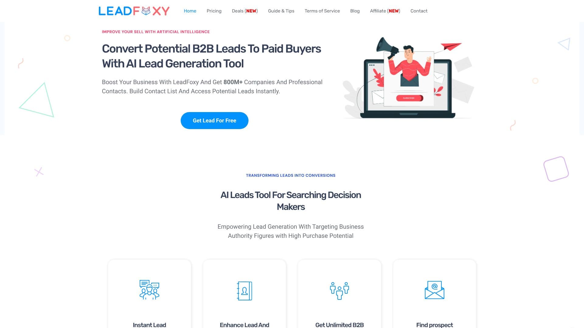 LeadFoxy 截图