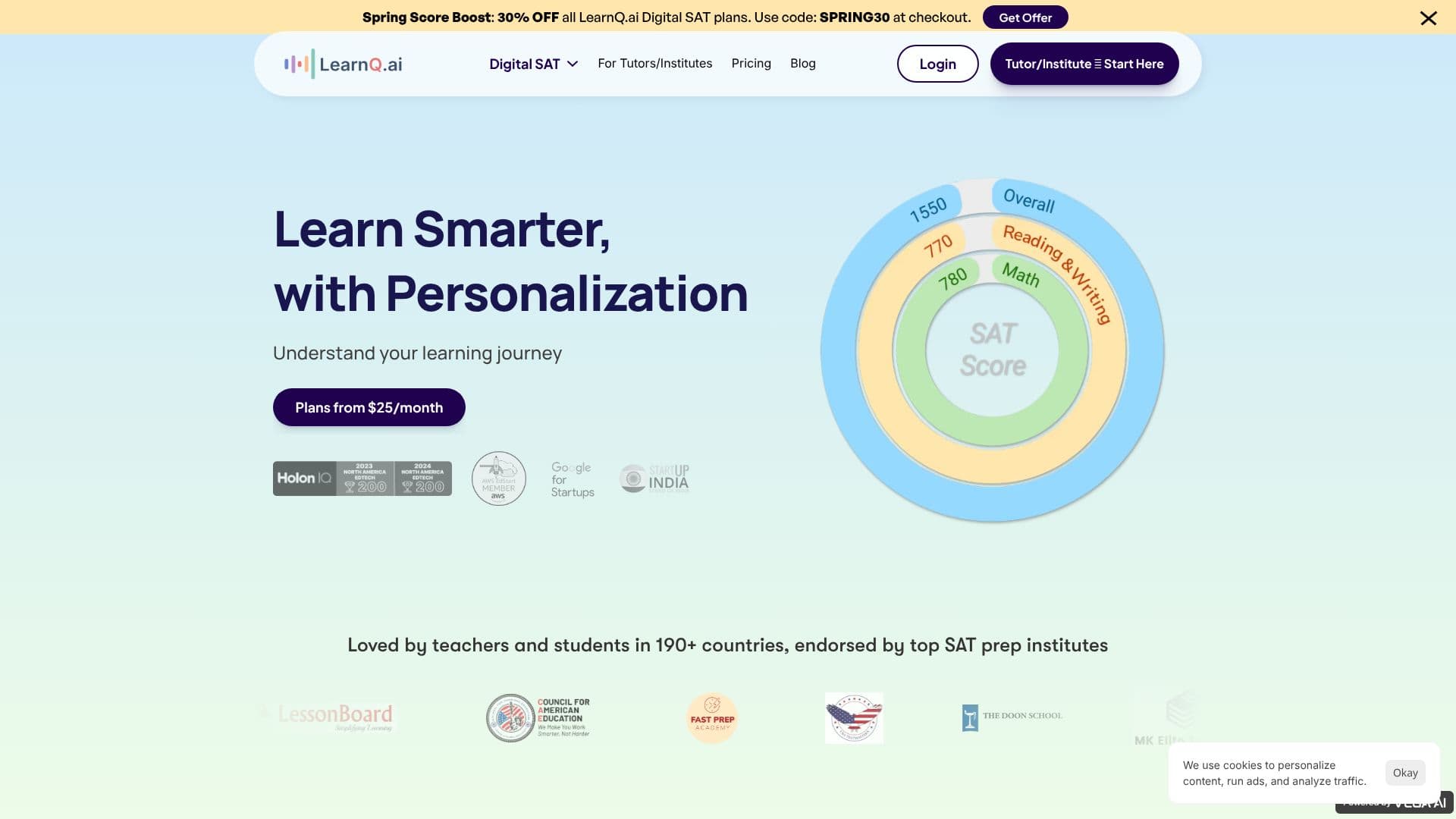 LearnQ.ai のスクリーンショット