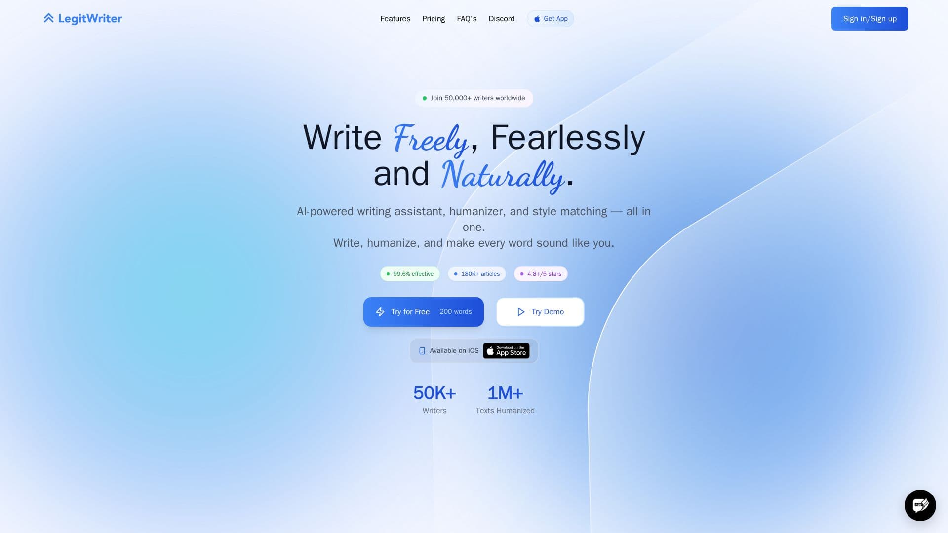 مساعد الكتابة الذكي LegitWrite screenshot
